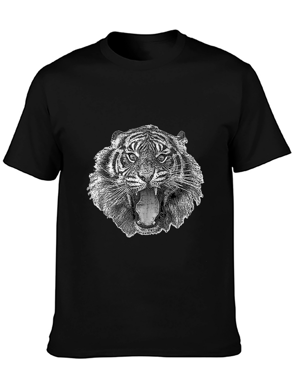 Tiger Graphic T-Shirt - Fierce Animal Print