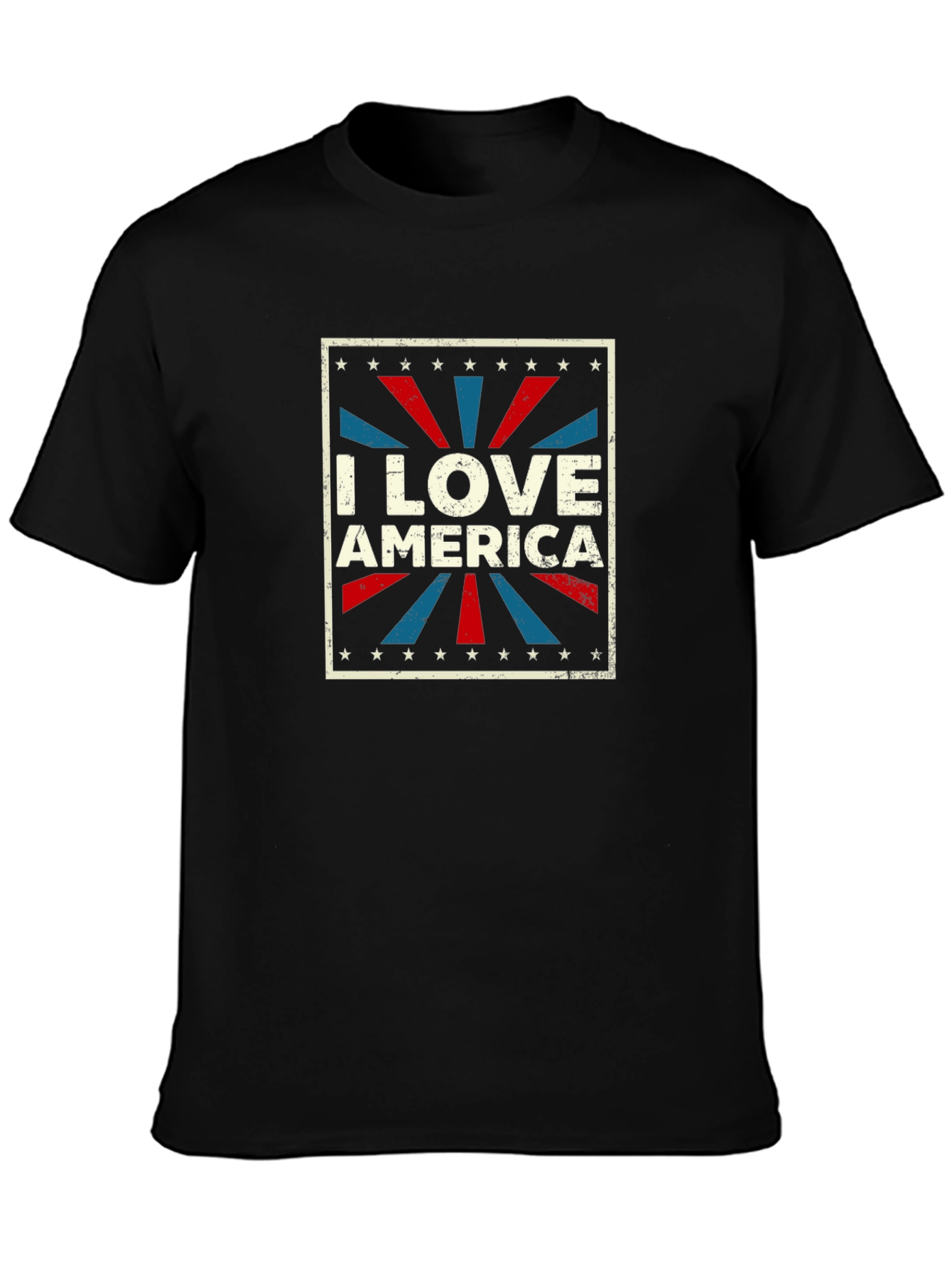 I Love America Patriotic T-Shirt