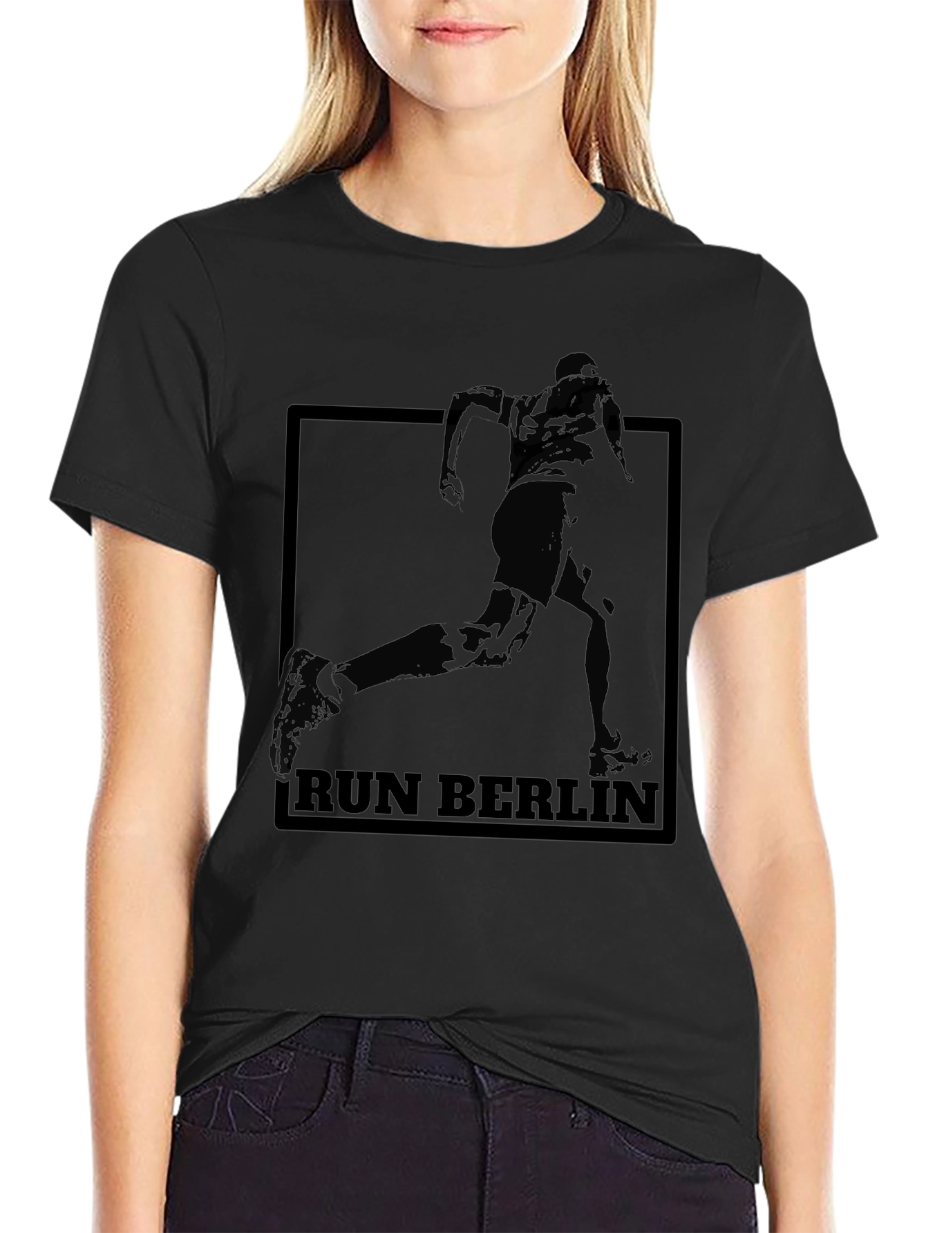 Run Berlin T-Shirt - Athletic Style Comfortable Fit