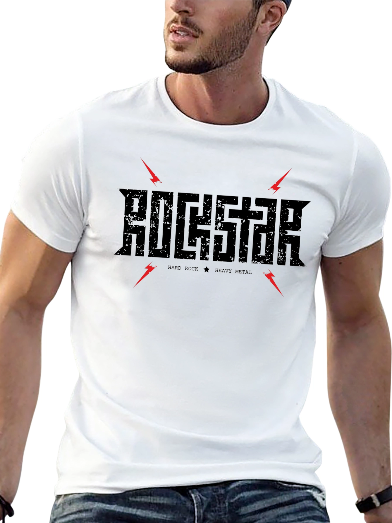 Rockstar Hard Rock Heavy Metal T-Shirt