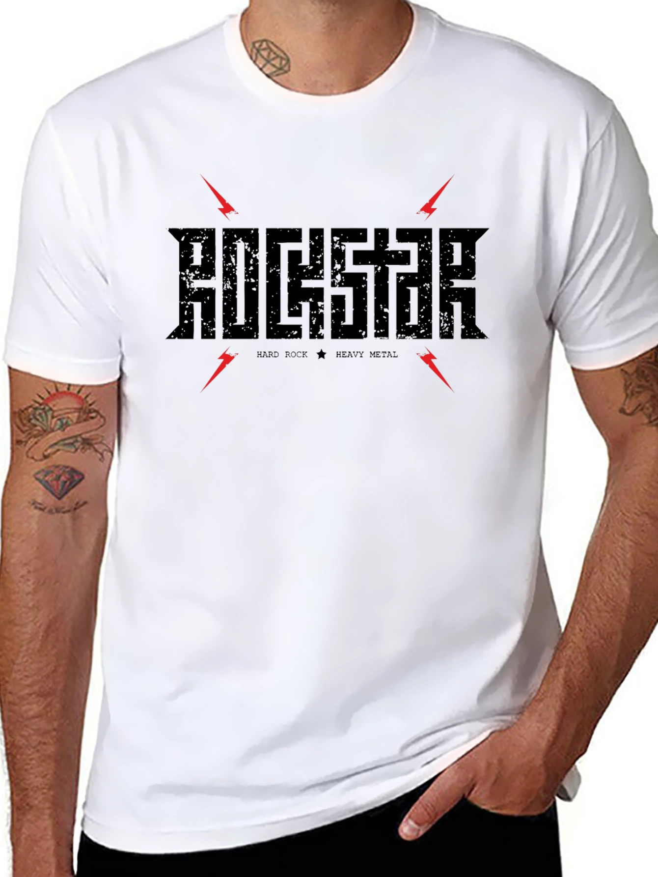 Rockstar Hard Rock Heavy Metal T-Shirt