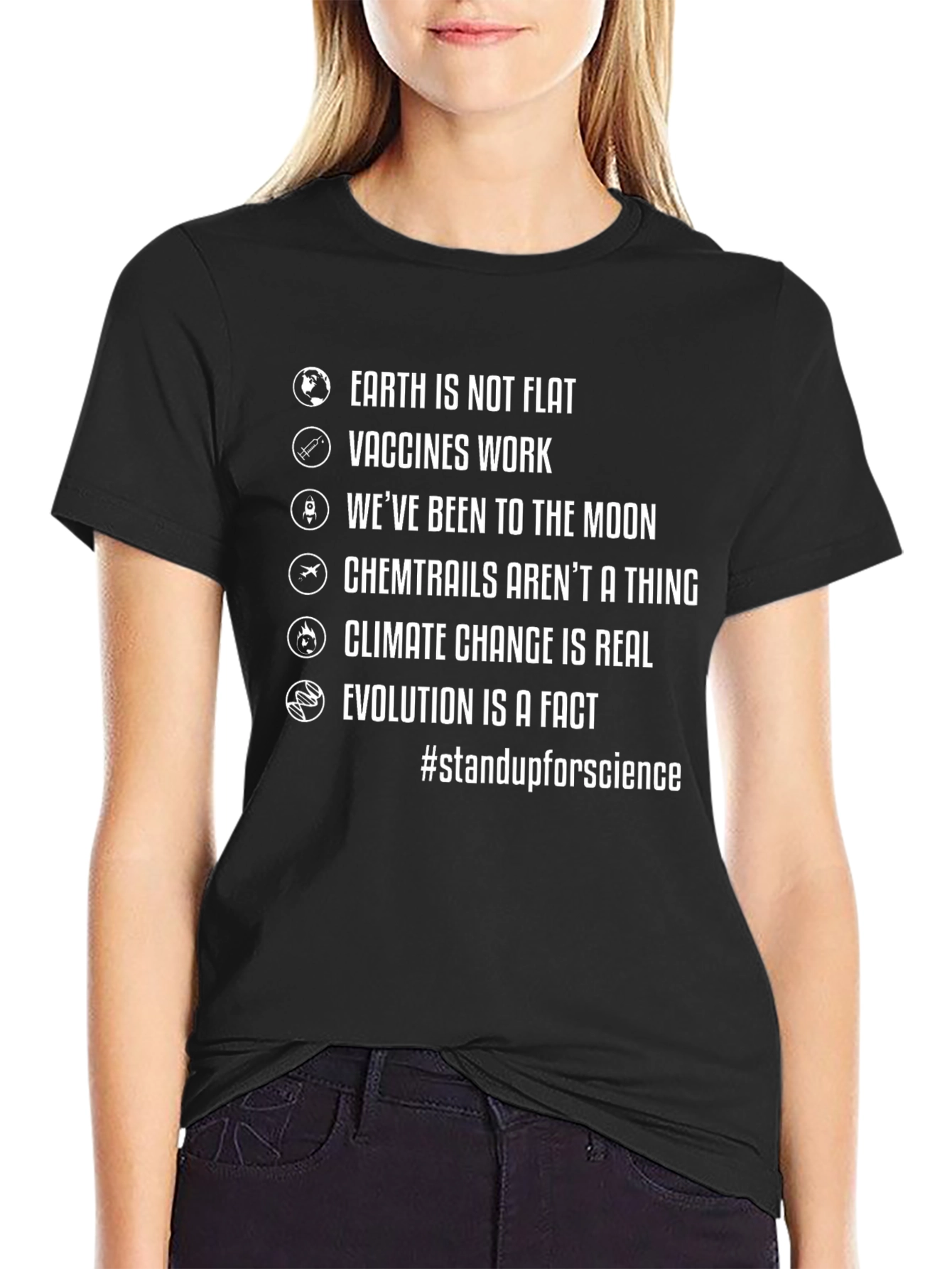 Science Facts T-Shirt: Stand Up For Science!