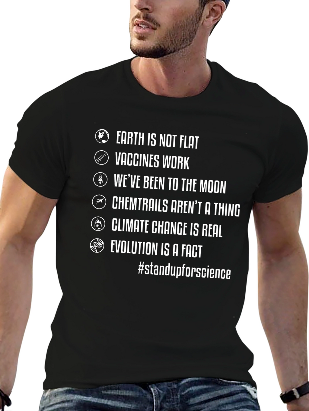 Science Facts T-Shirt: Stand Up For Science!