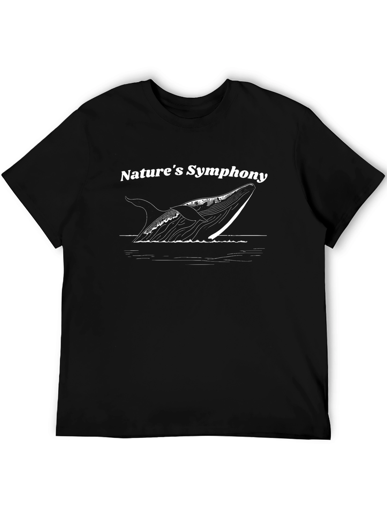 Natures Symphony Whale Graphic T-Shirt