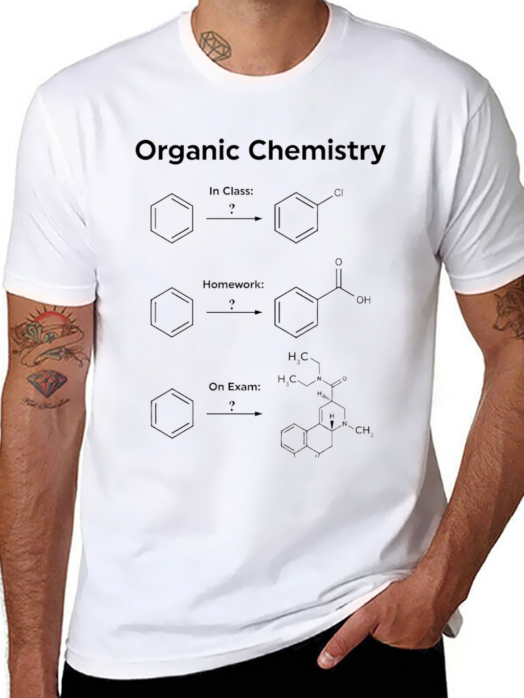 Organic Chemistry T-Shirt - Funny Science Student Gift