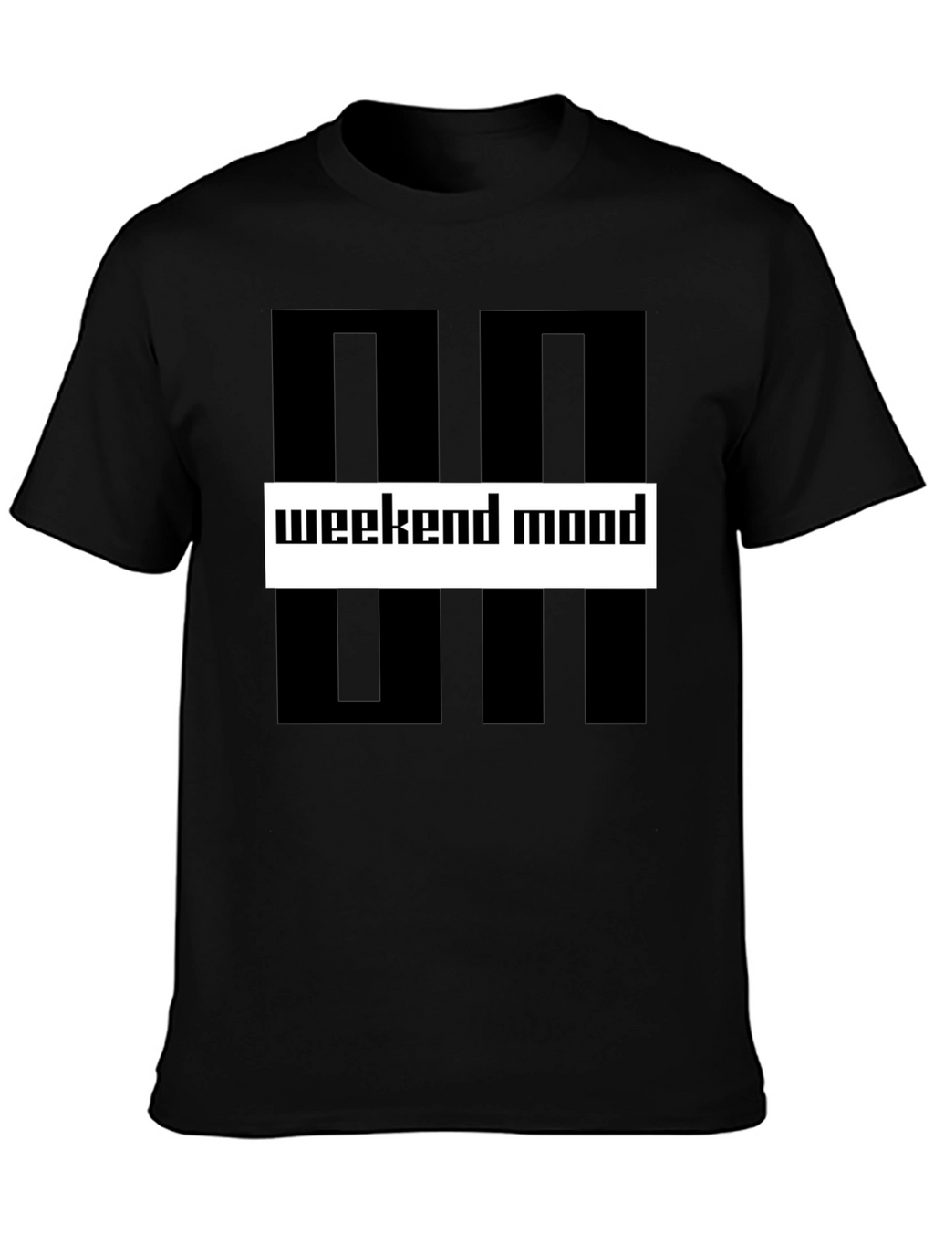 Weekend Mood Graphic Tee - Stylish Casual Wear