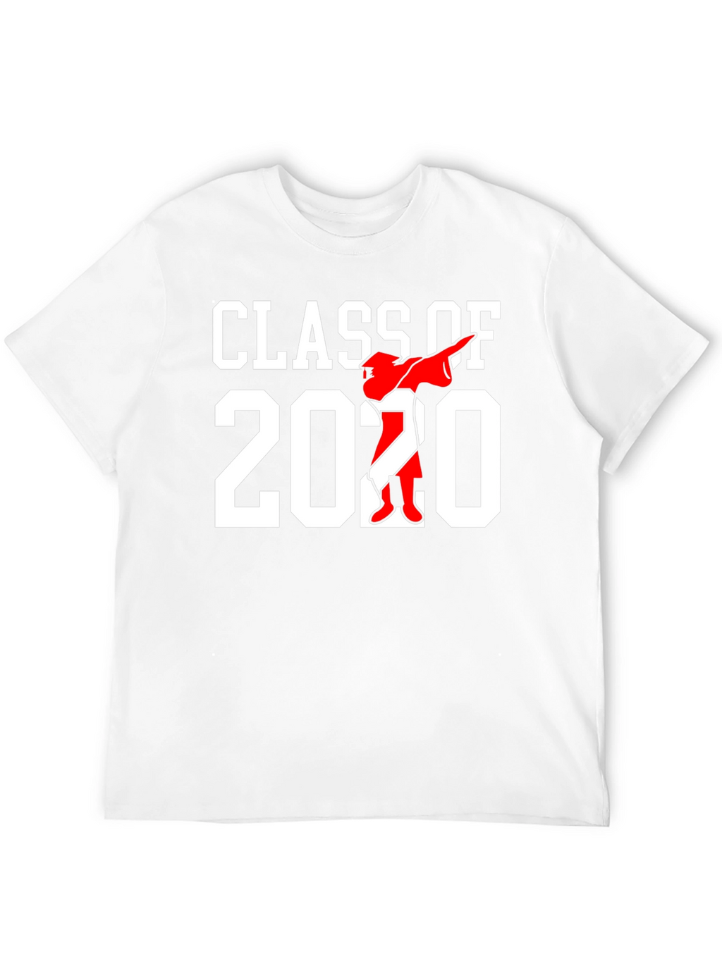 Class of 2020 T-Shirt Graduation Dabbing Design