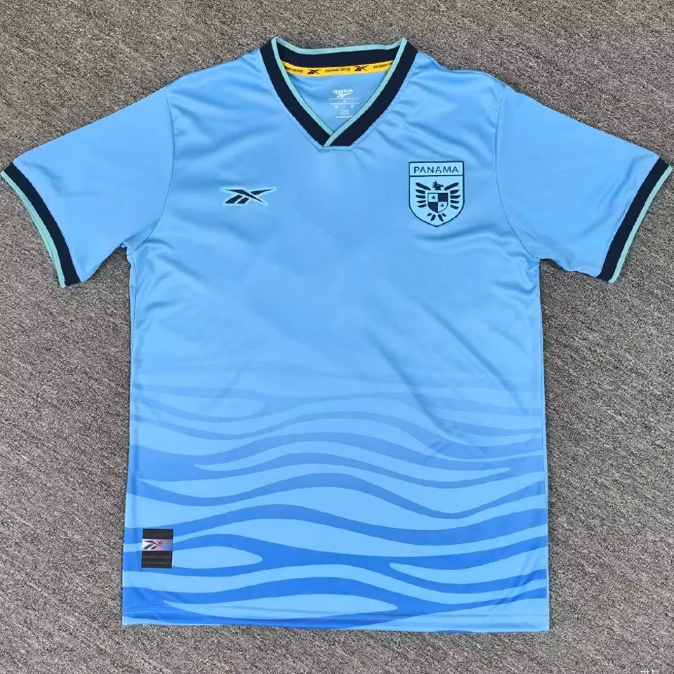 2025/26 Panama Away Blue Fans Soccer Jersey Front