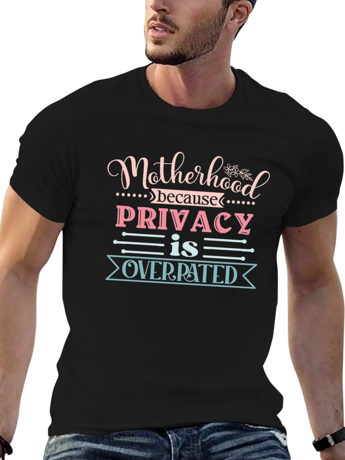 Motherhood Privacy Overrated Tee