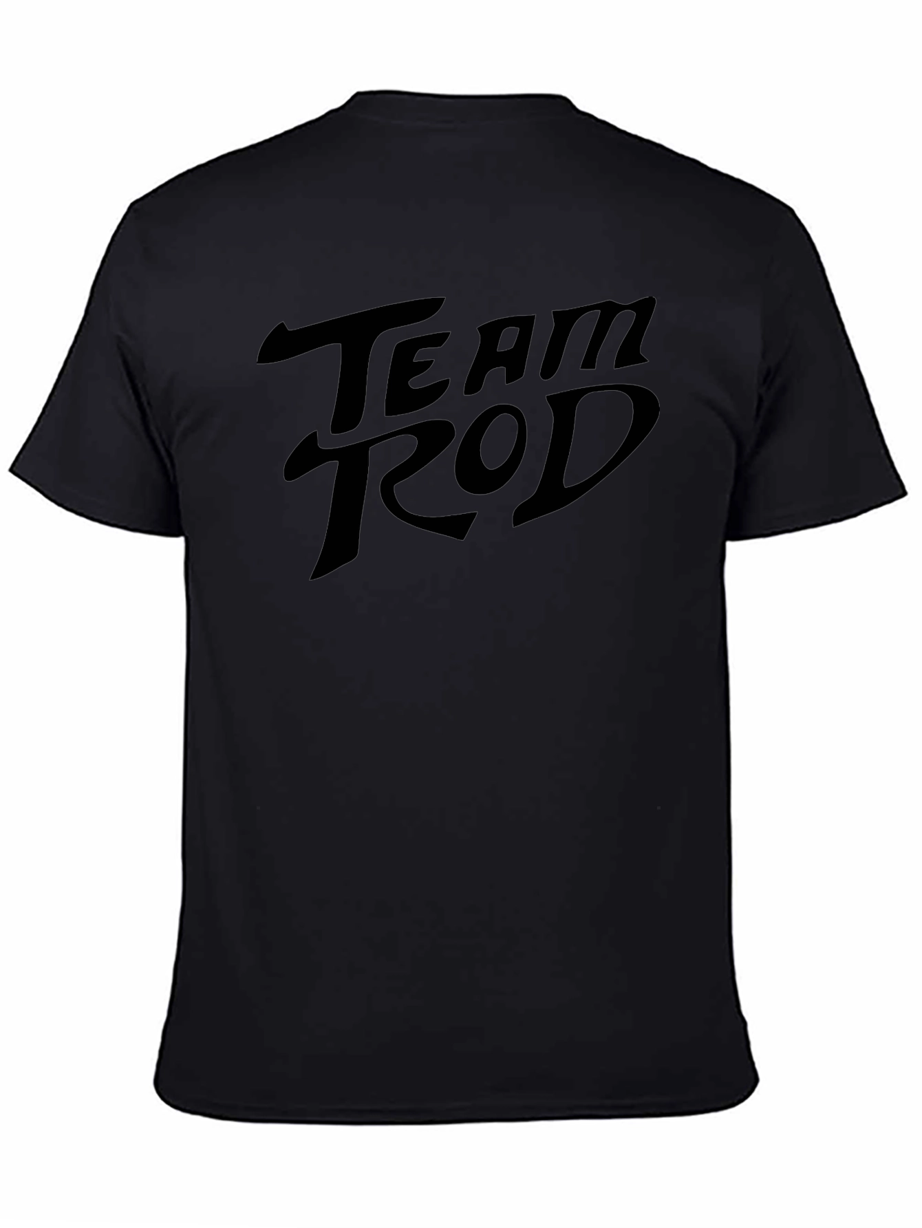 Team Rod Black Graphic T-Shirt