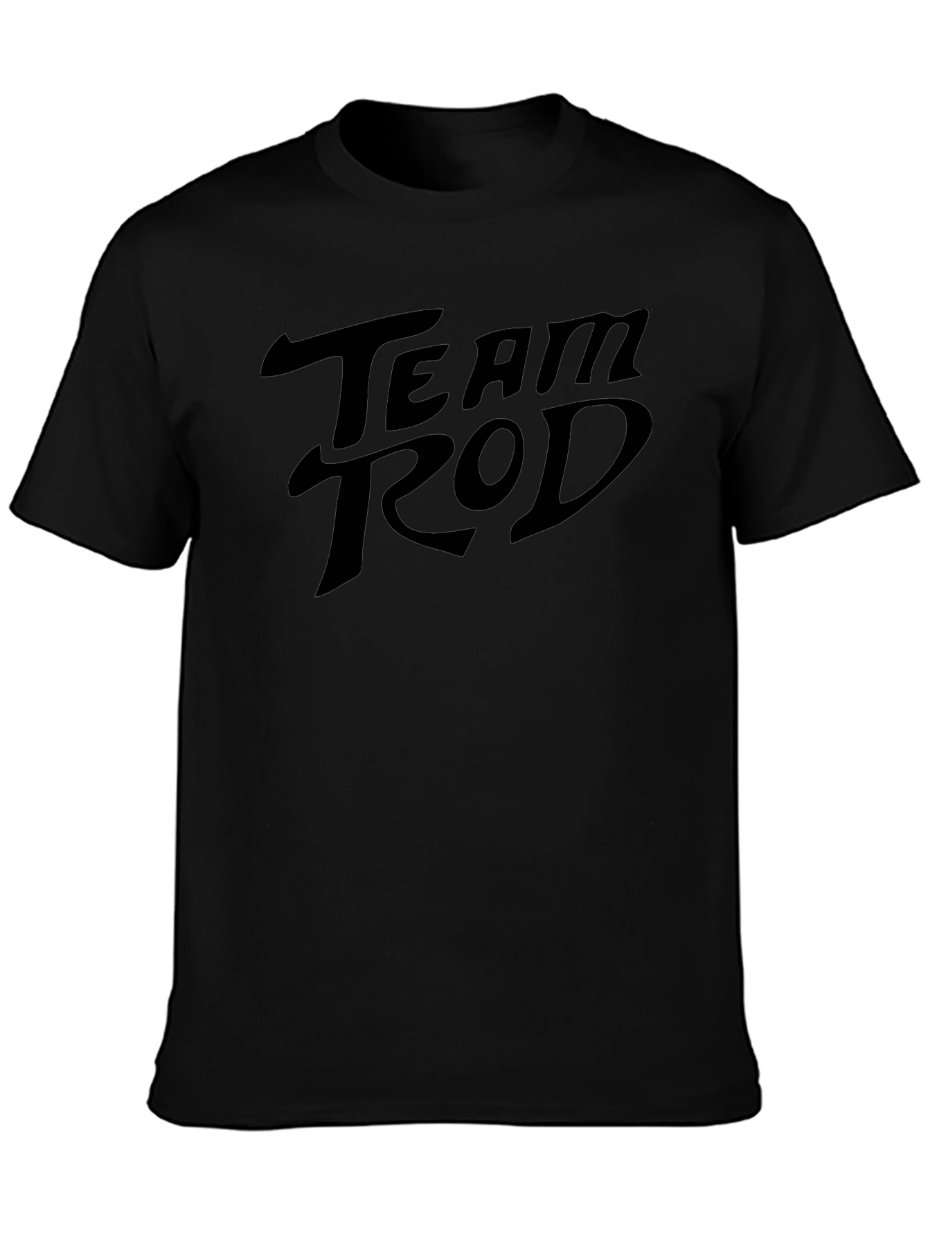 Team Rod Black Graphic T-Shirt