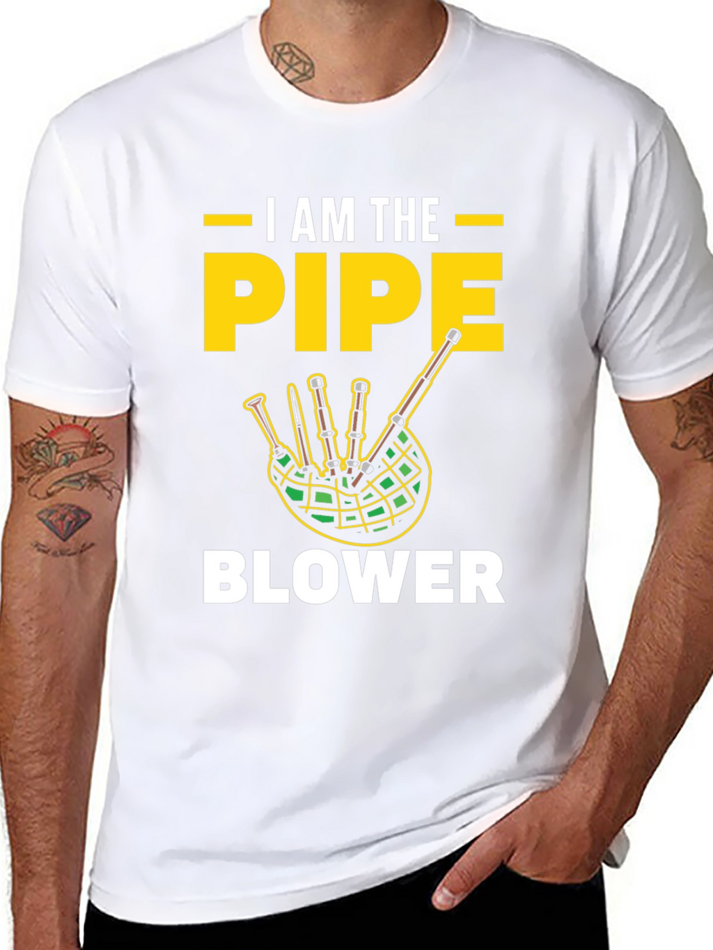 I AM THE PIPE BLOWER Graphic T-Shirt