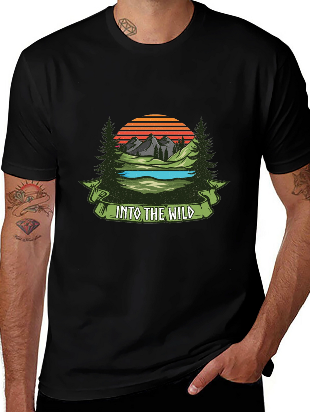 Into The Wild Graphic T-Shirt