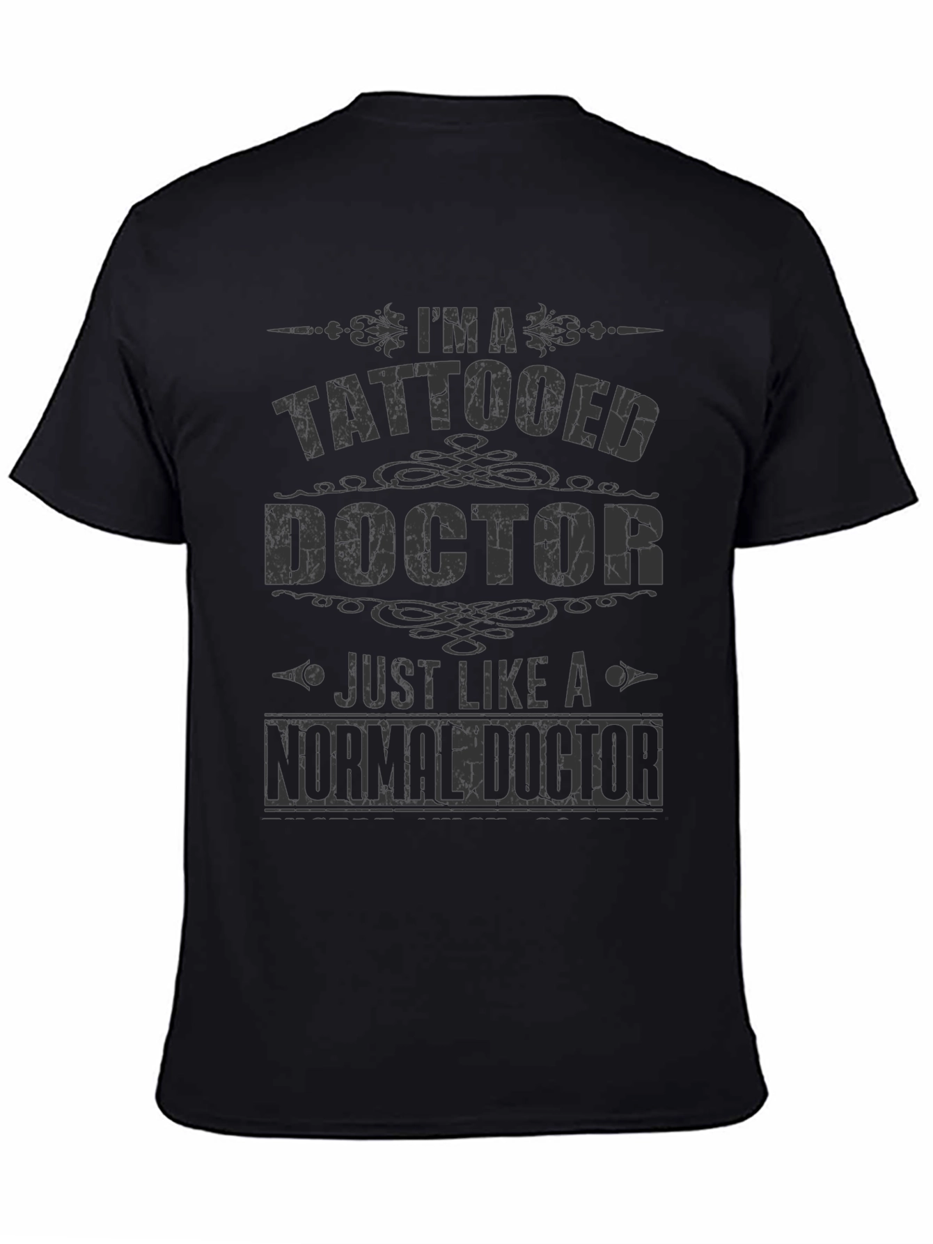 Tattooed Doctor Graphic T-Shirt - Novelty Tee