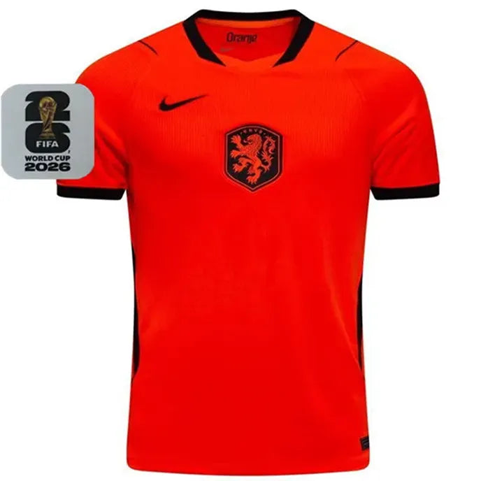 1980 NL Home Orange Retro Soccer Jersey Detail 1