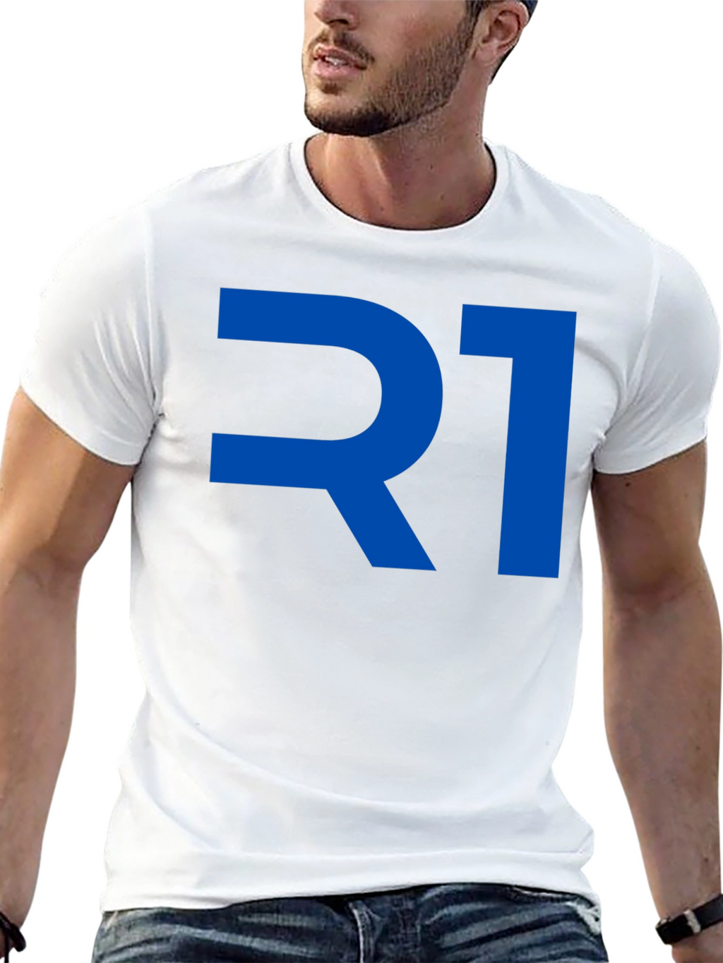R1 Logo Graphic T-Shirt - Casual Style