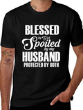 Blessed Spoiled Husband T-Shirt