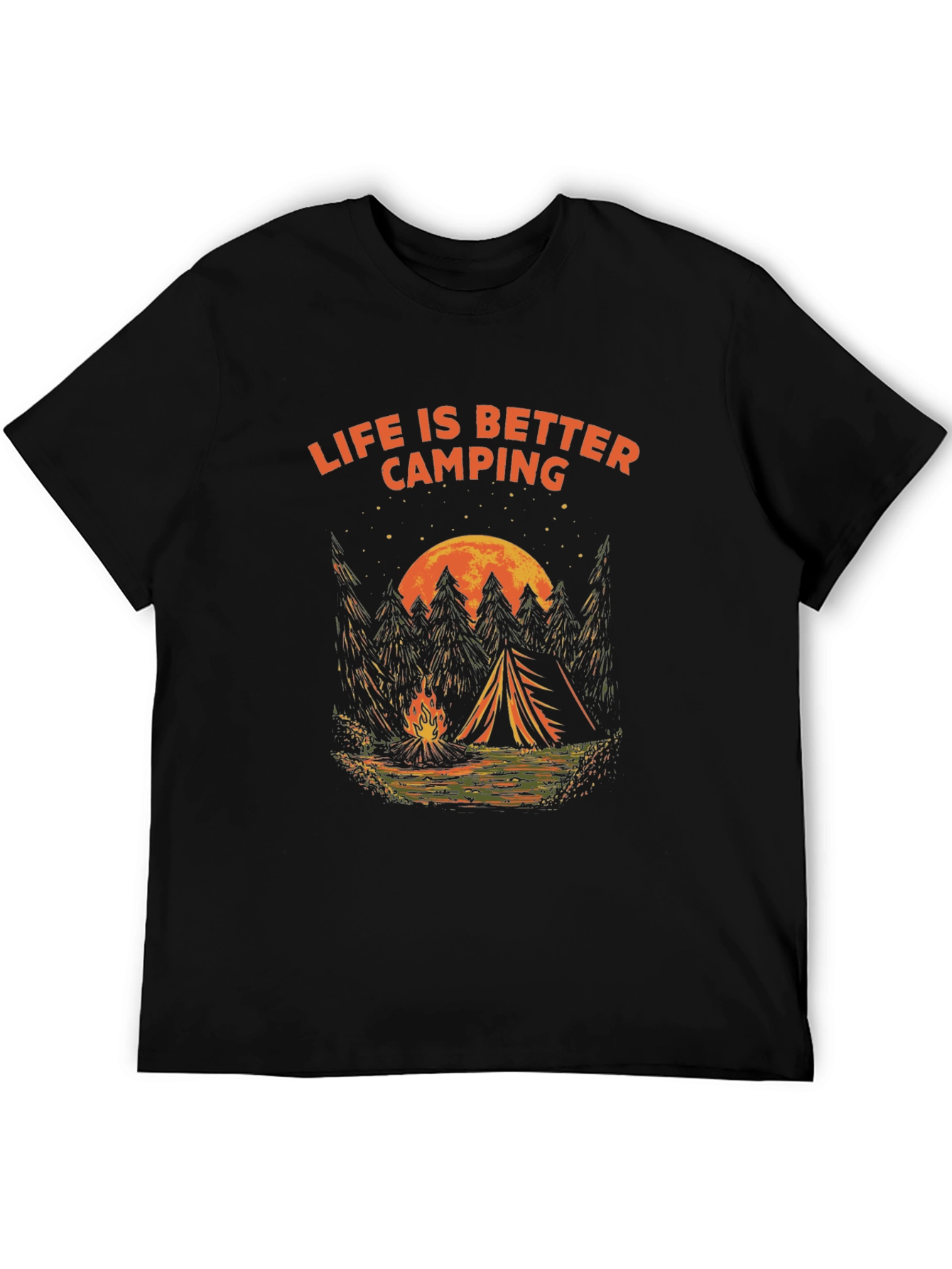 Life is Better Camping Graphic Tee