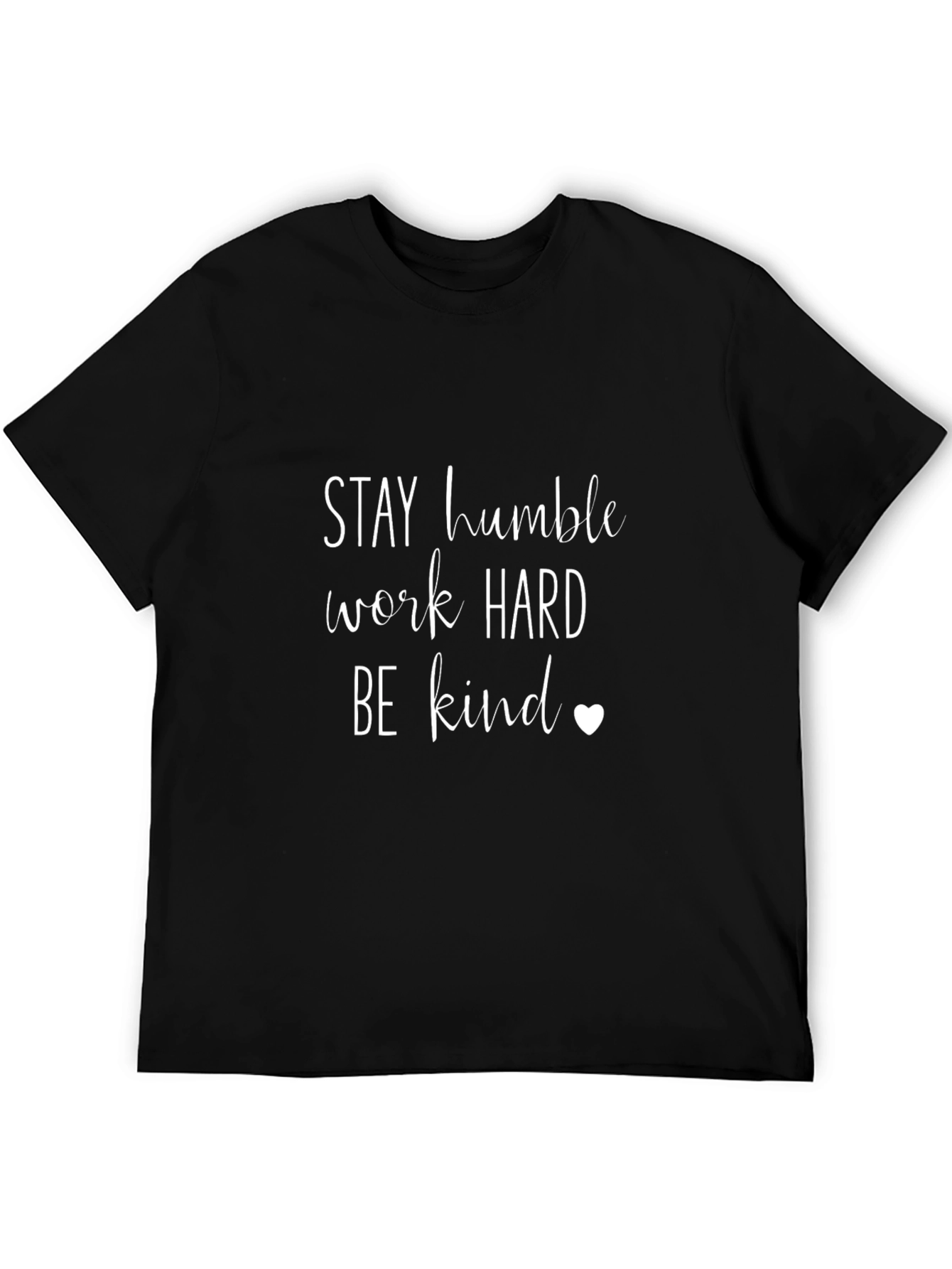 Stay Humble Graphic Tee - Black