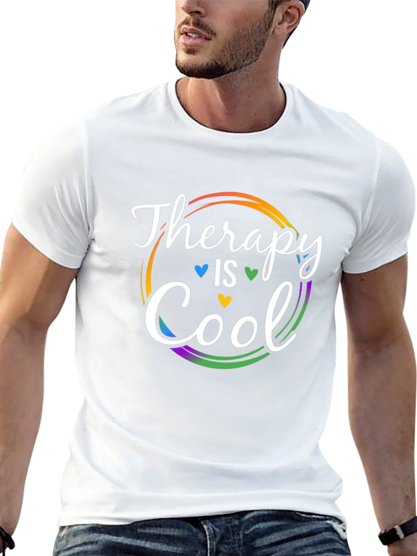 Therapy is Cool T-Shirt LGBTQ+ Pride