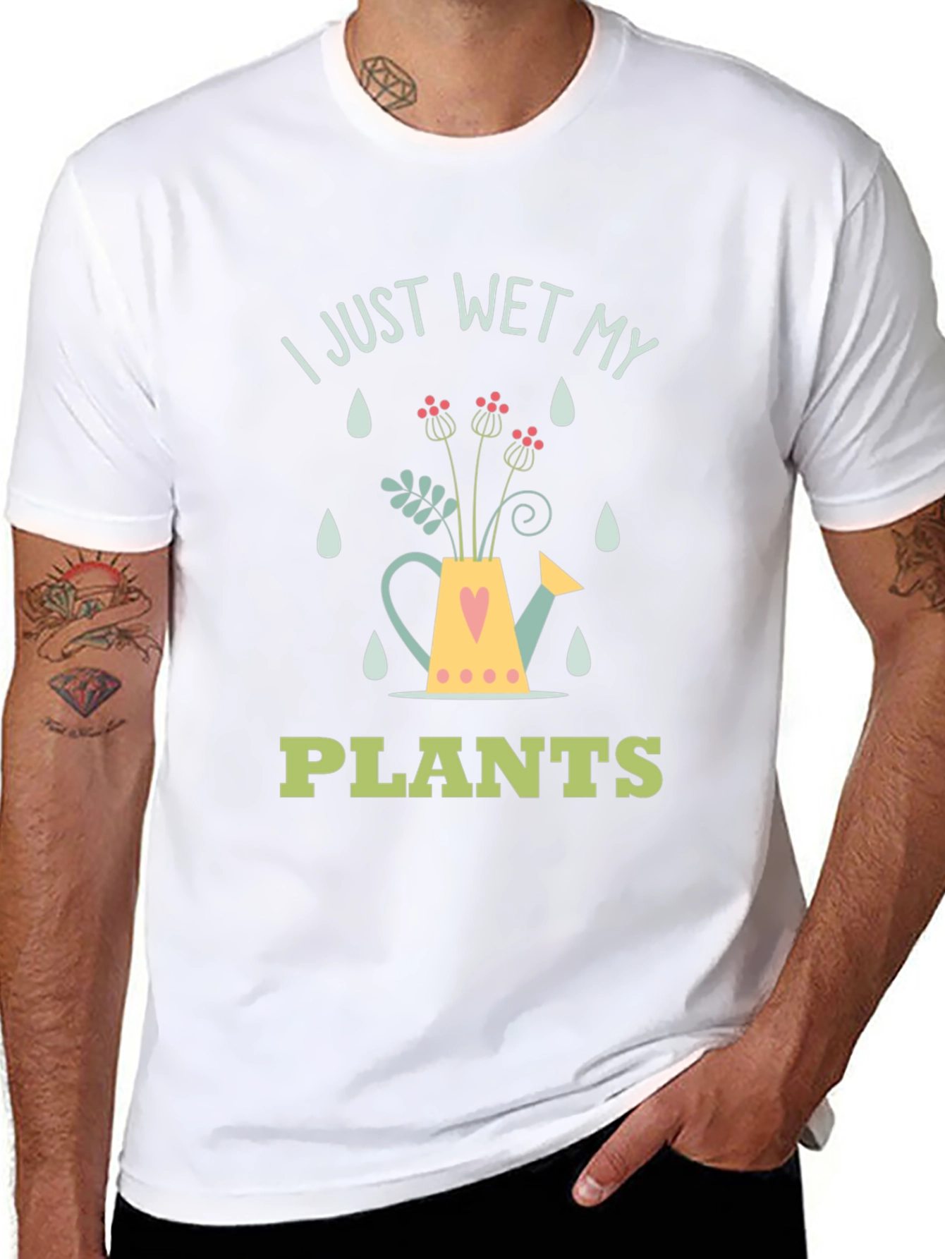 I Just Wet My Plants Graphic T-Shirt