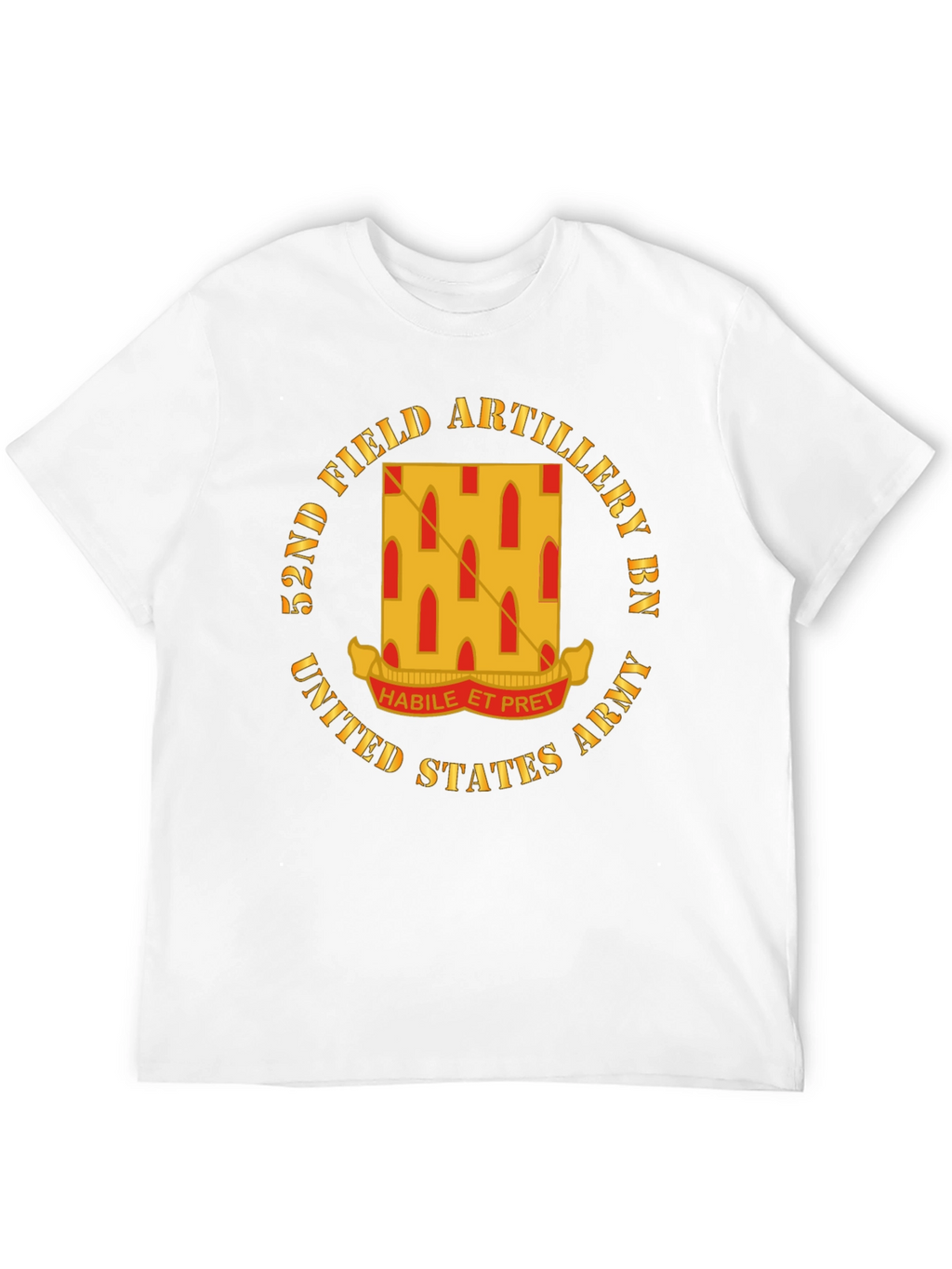 52nd Field Artillery T-Shirt - US Army Pride