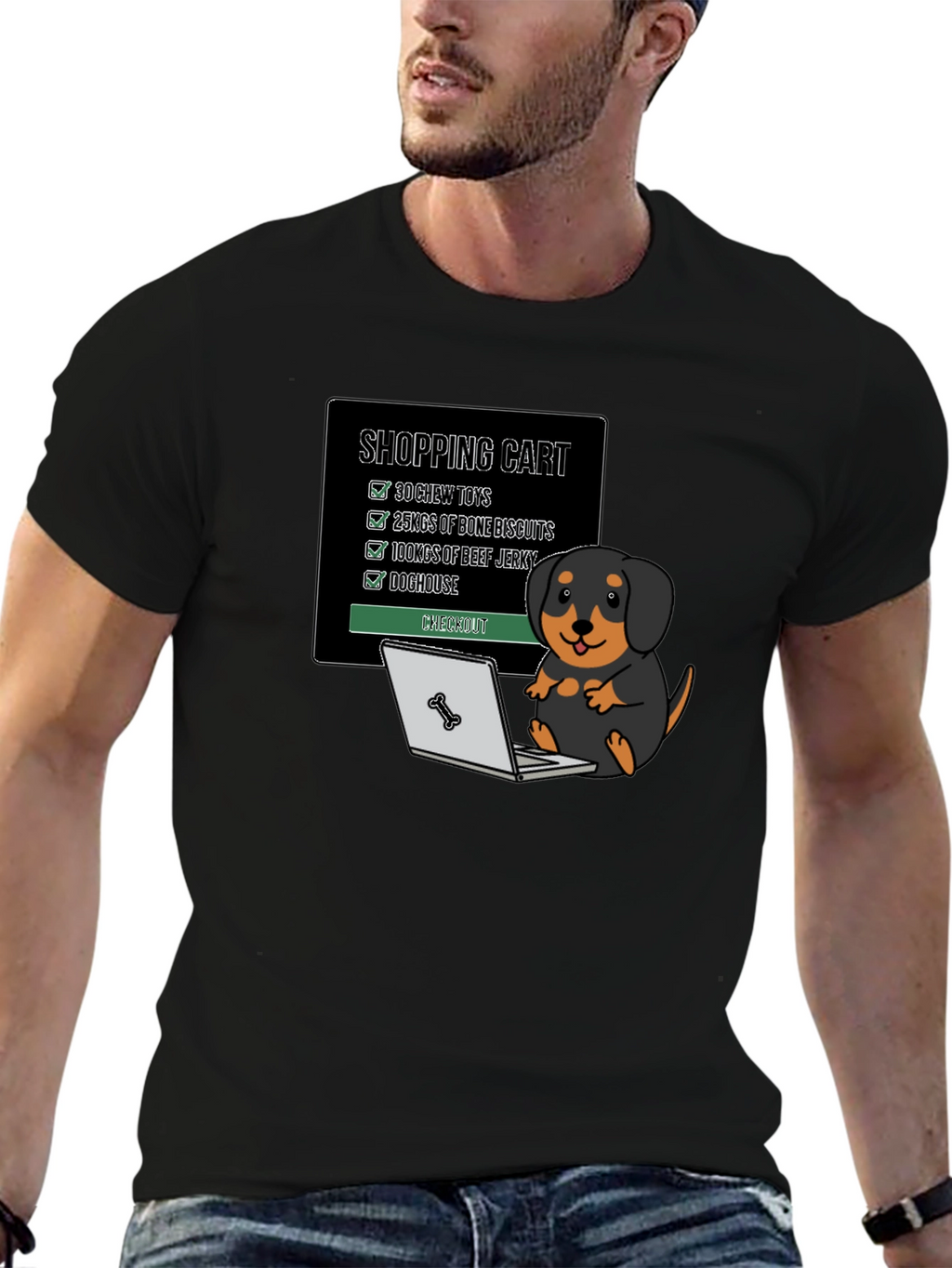 Dog Lover Shopping Spree T-Shirt