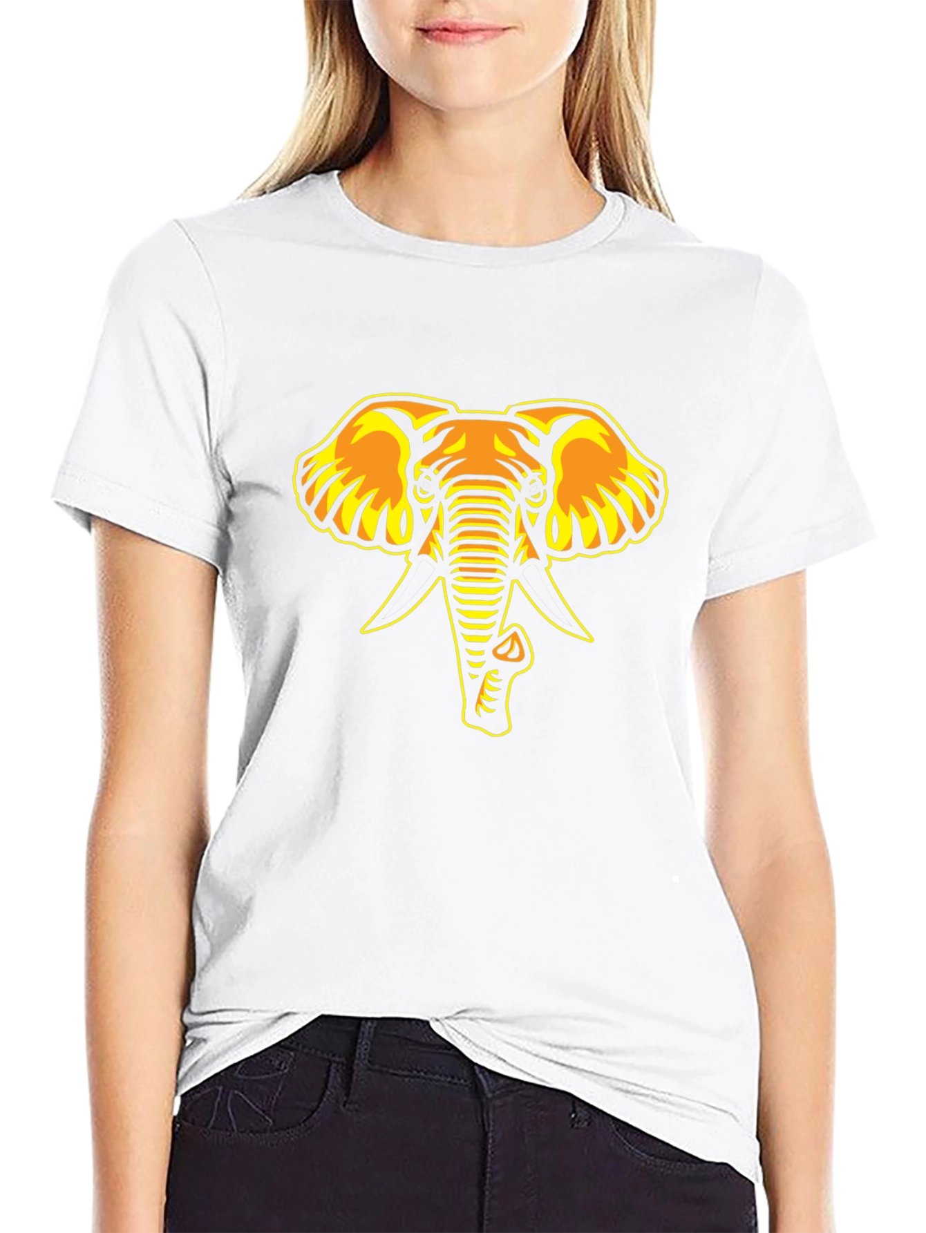 Black Elephant Graphic Tee