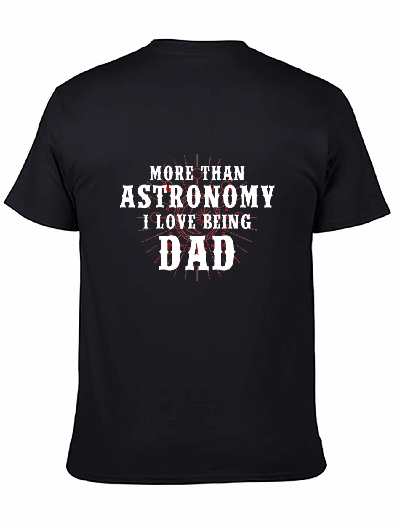 Astronomy Dad Graphic Tee - Black
