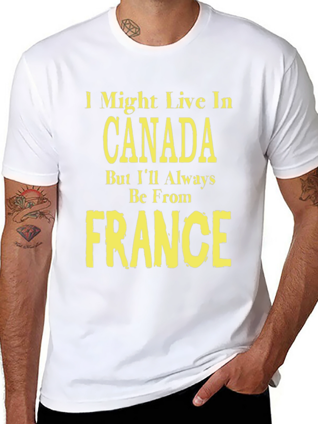 Canada France Graphic T-Shirt