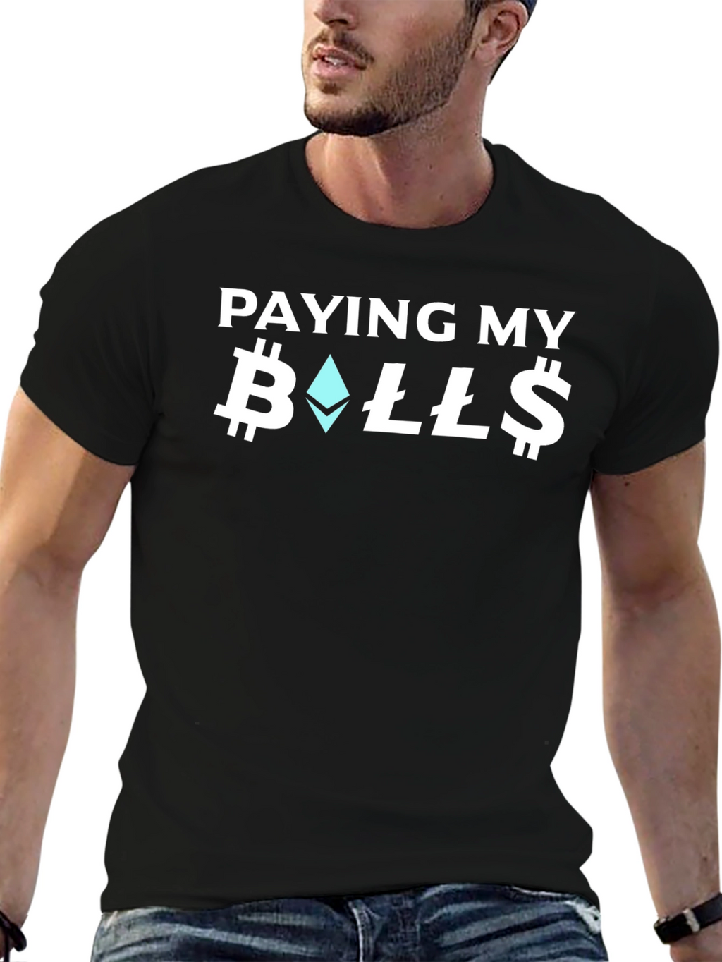 Paying My Bills Crypto T-Shirt