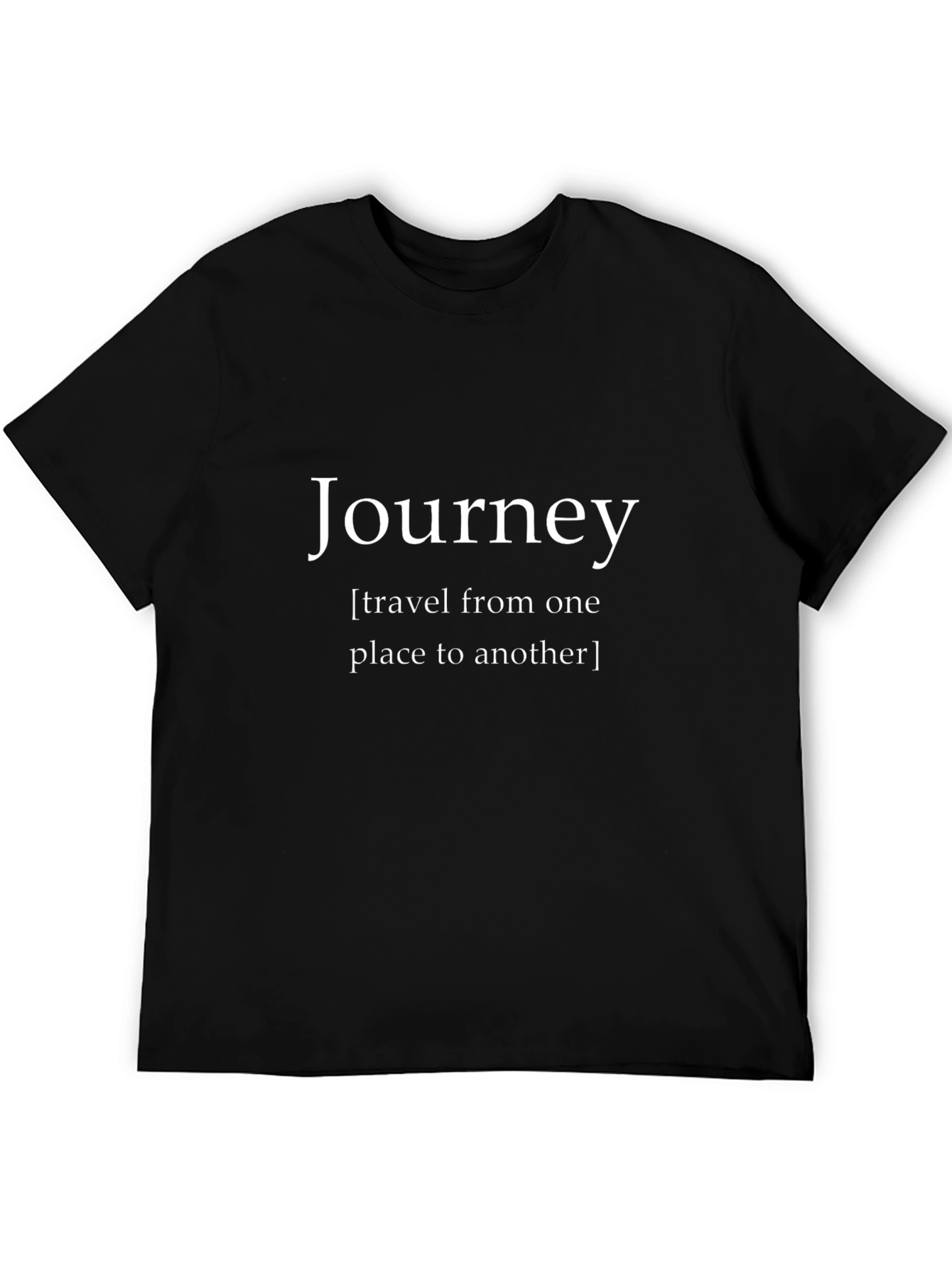 Journey Definition T-Shirt - Travel Theme