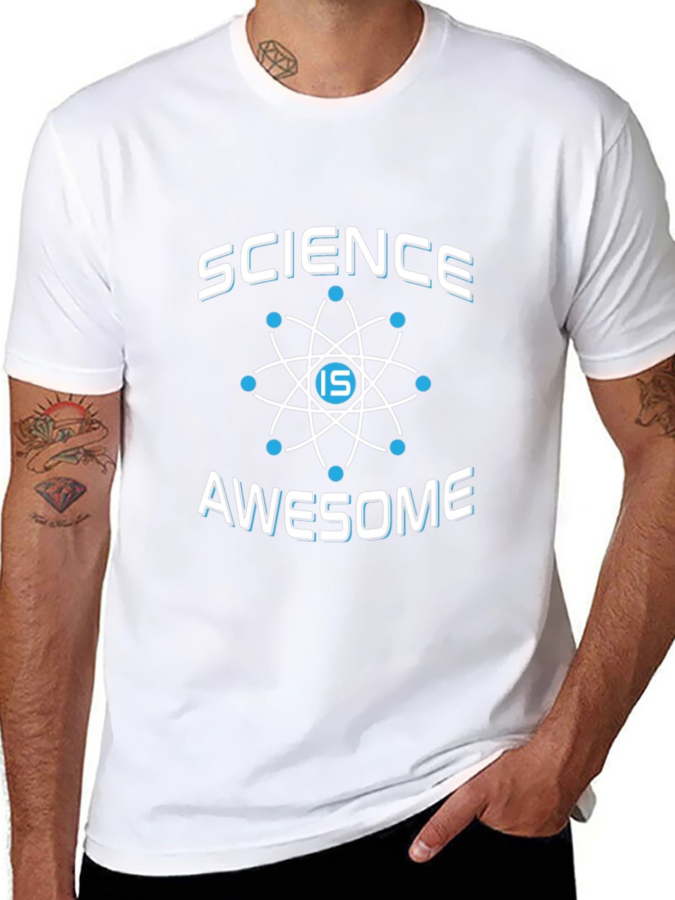Science is Awesome T-Shirt - Black