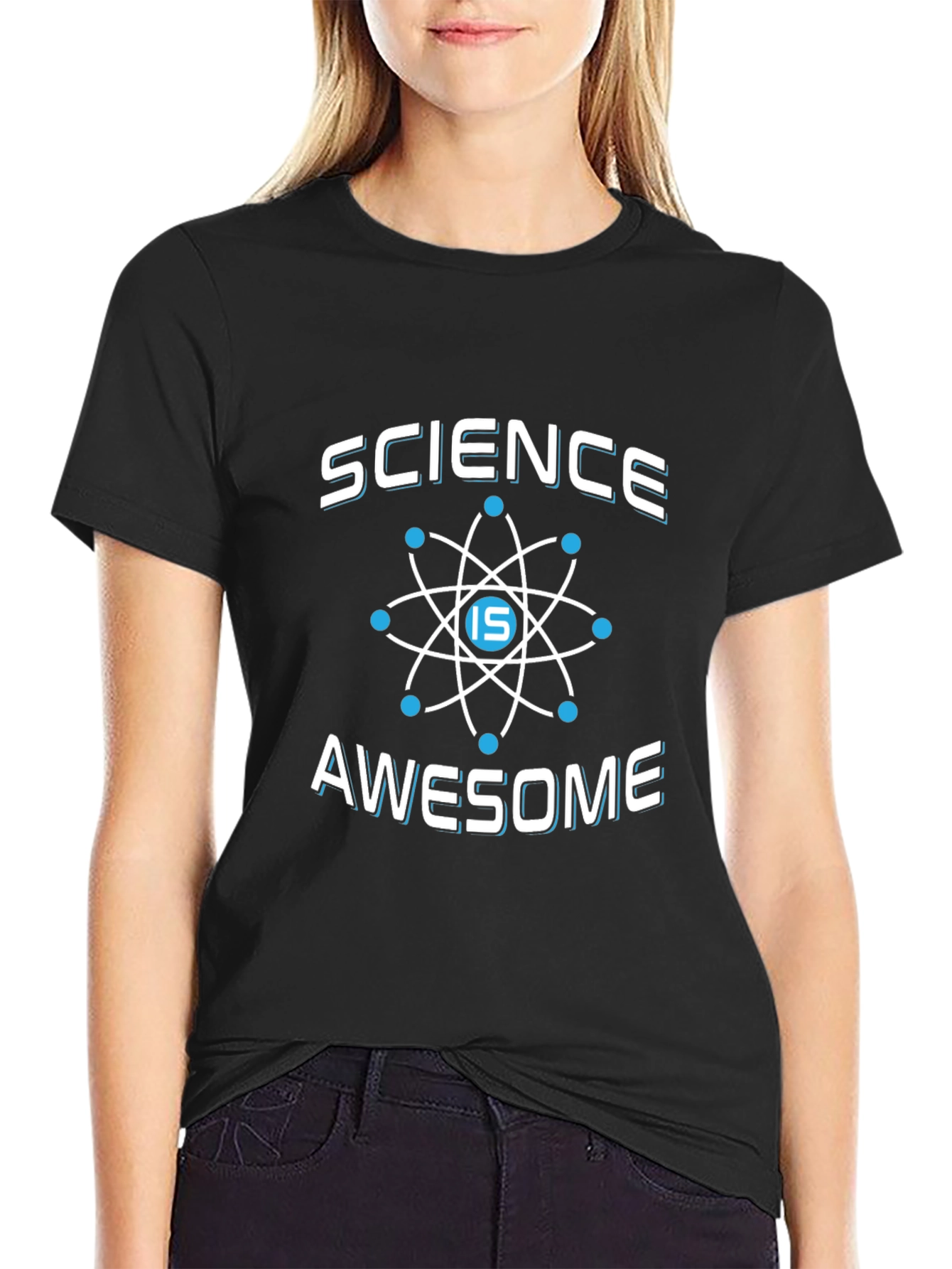 Science is Awesome T-Shirt - Black
