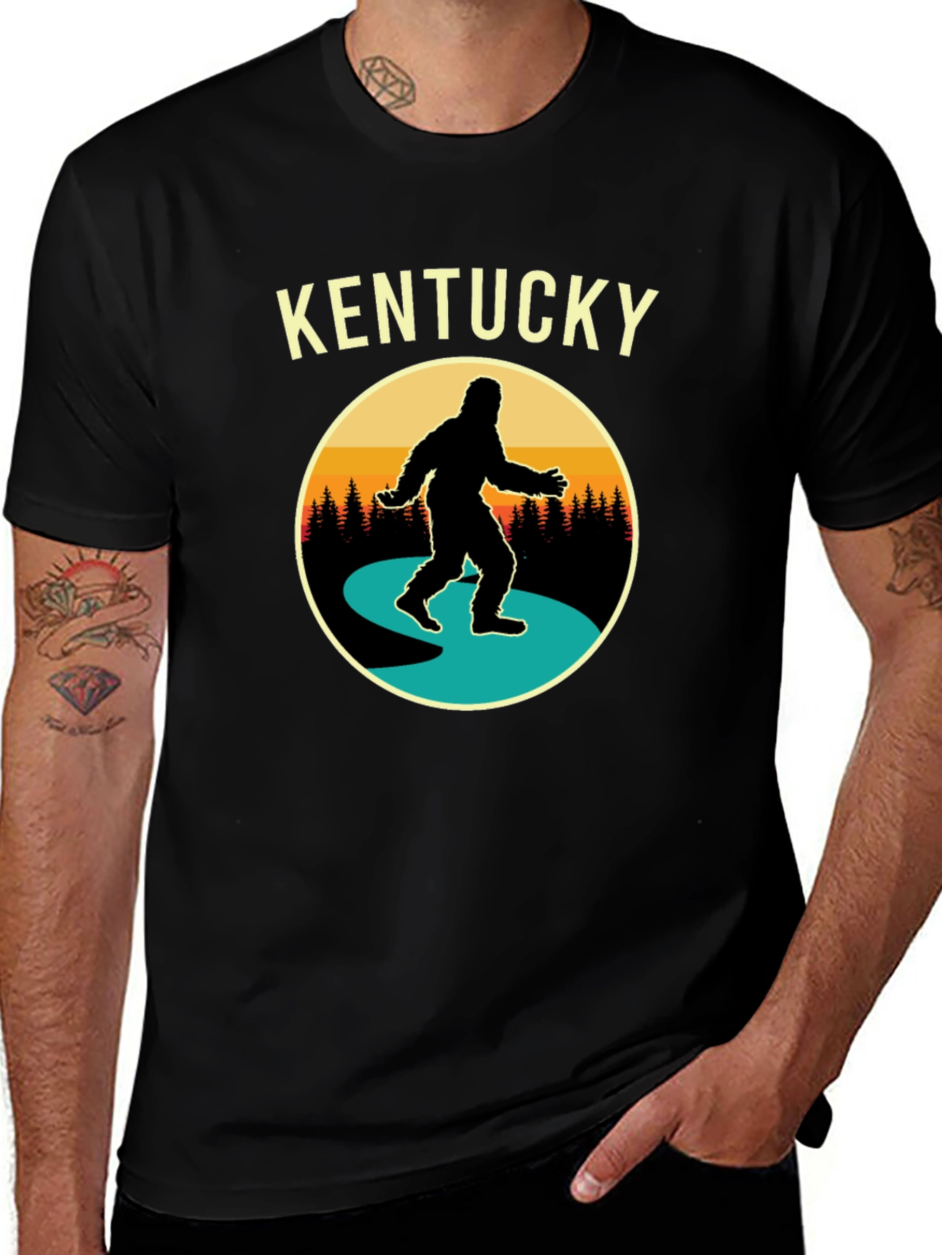 Kentucky Bigfoot Graphic T-Shirt