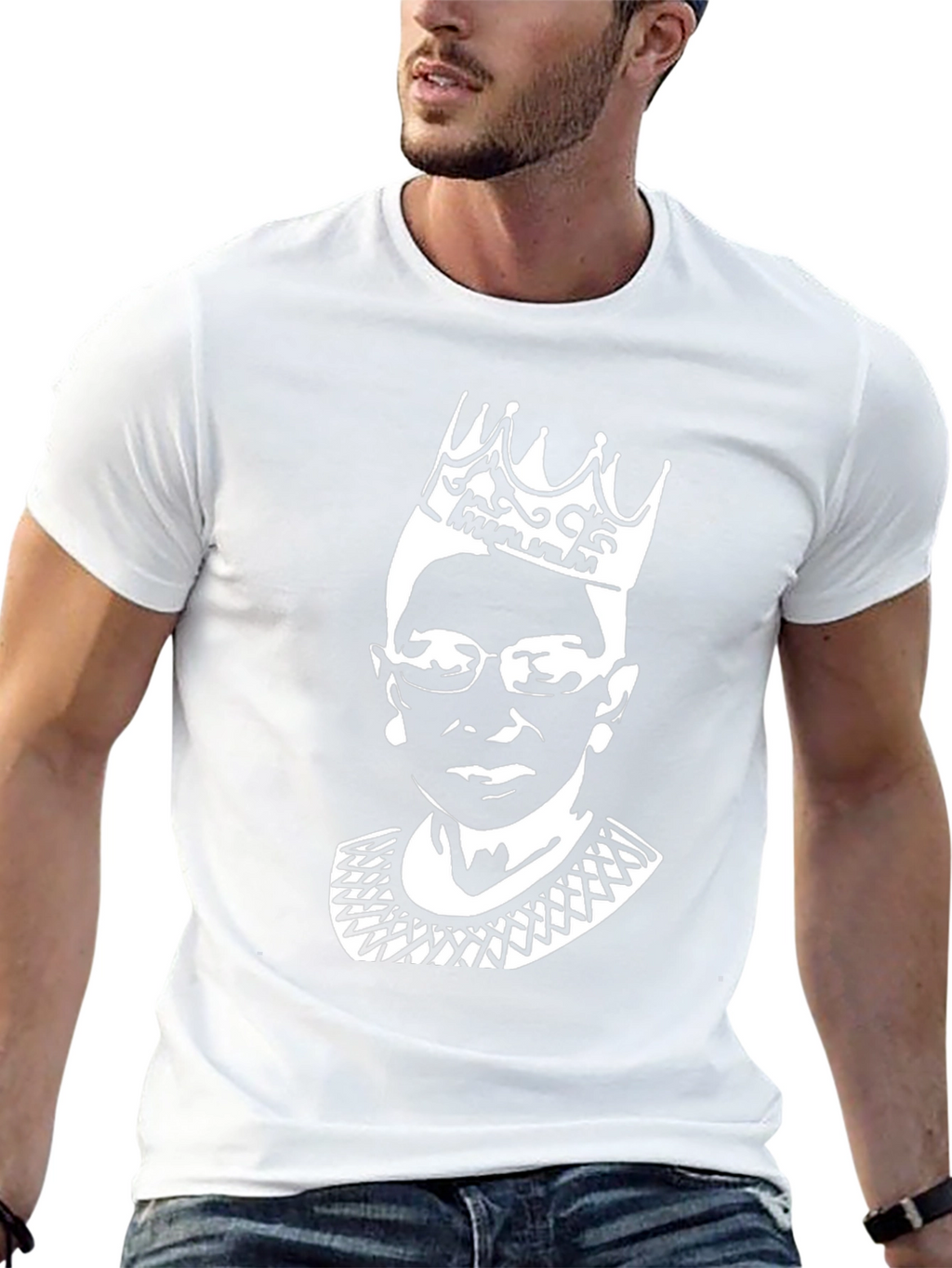 RBG Crown Graphic Tee - Black T-Shirt