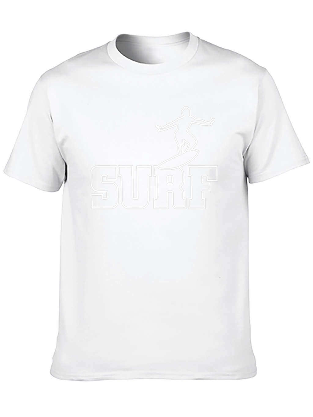 Surf Graphic T-Shirt - Black Cotton Tee