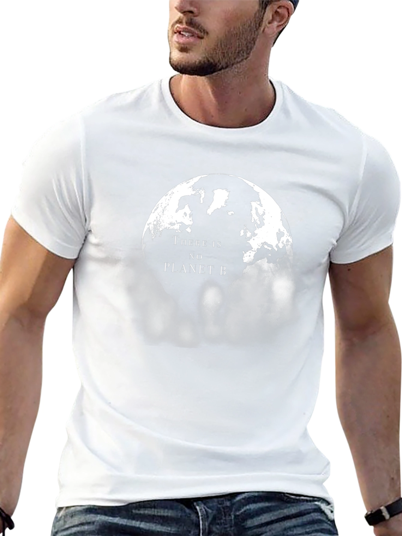 There is No Planet B Black Graphic T-Shirt