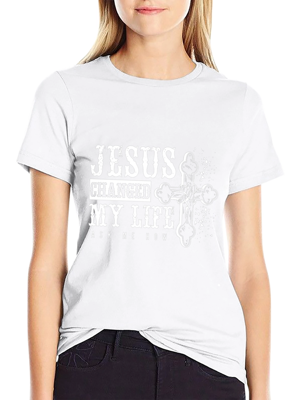 Jesus Changed My Life T-Shirt - Christian Faith Tee