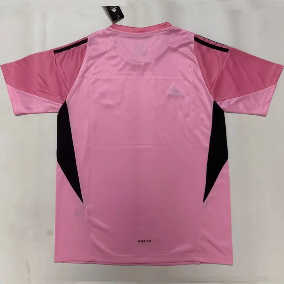 2026/27 Spain Goalkeeper Pink Fans Soccer Jersey Back