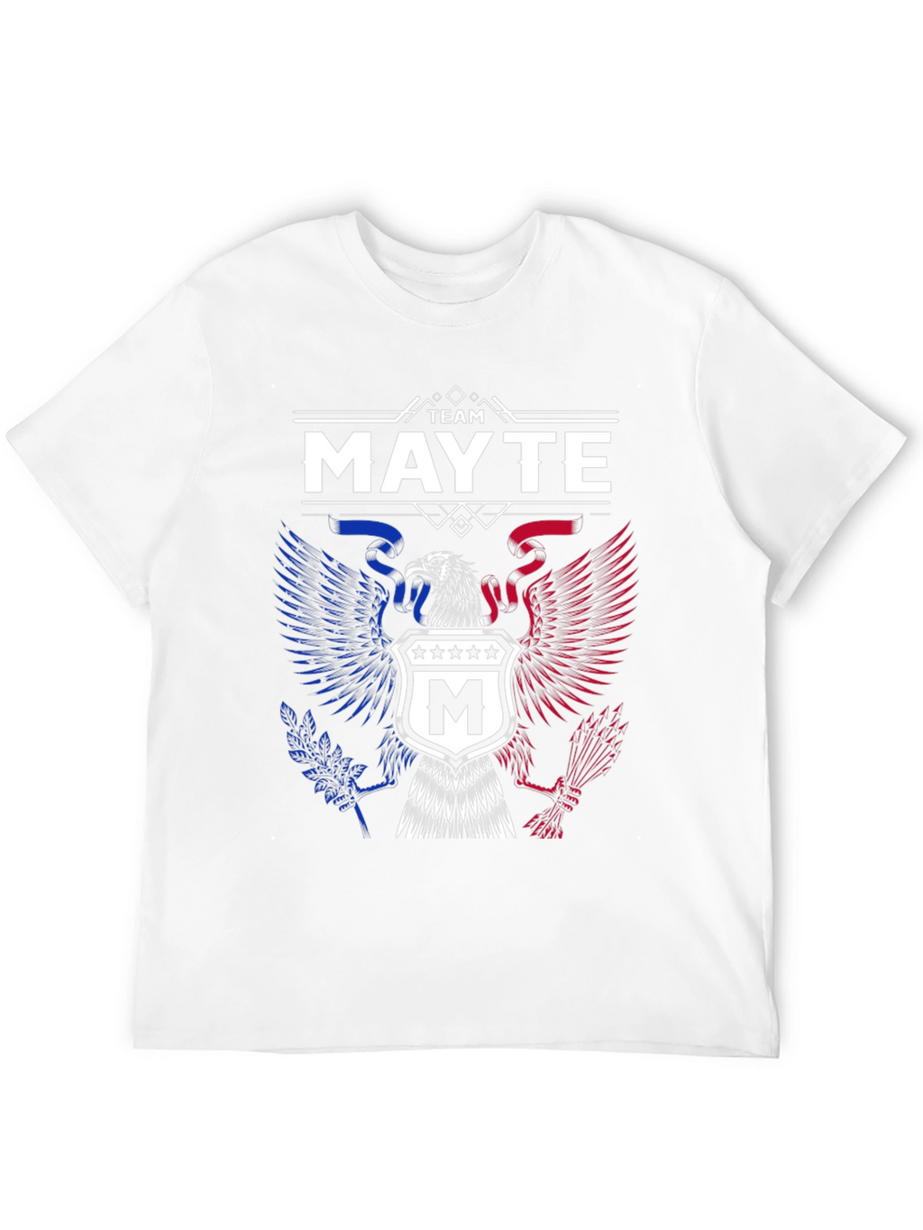 Team Mayte Graphic T-Shirt - Patriotic Eagle Design