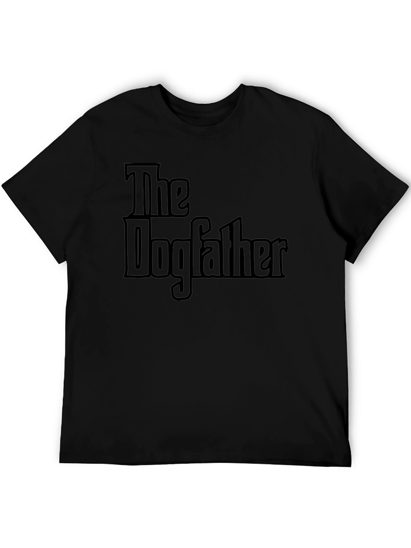 The Dogfather T-Shirt - Black