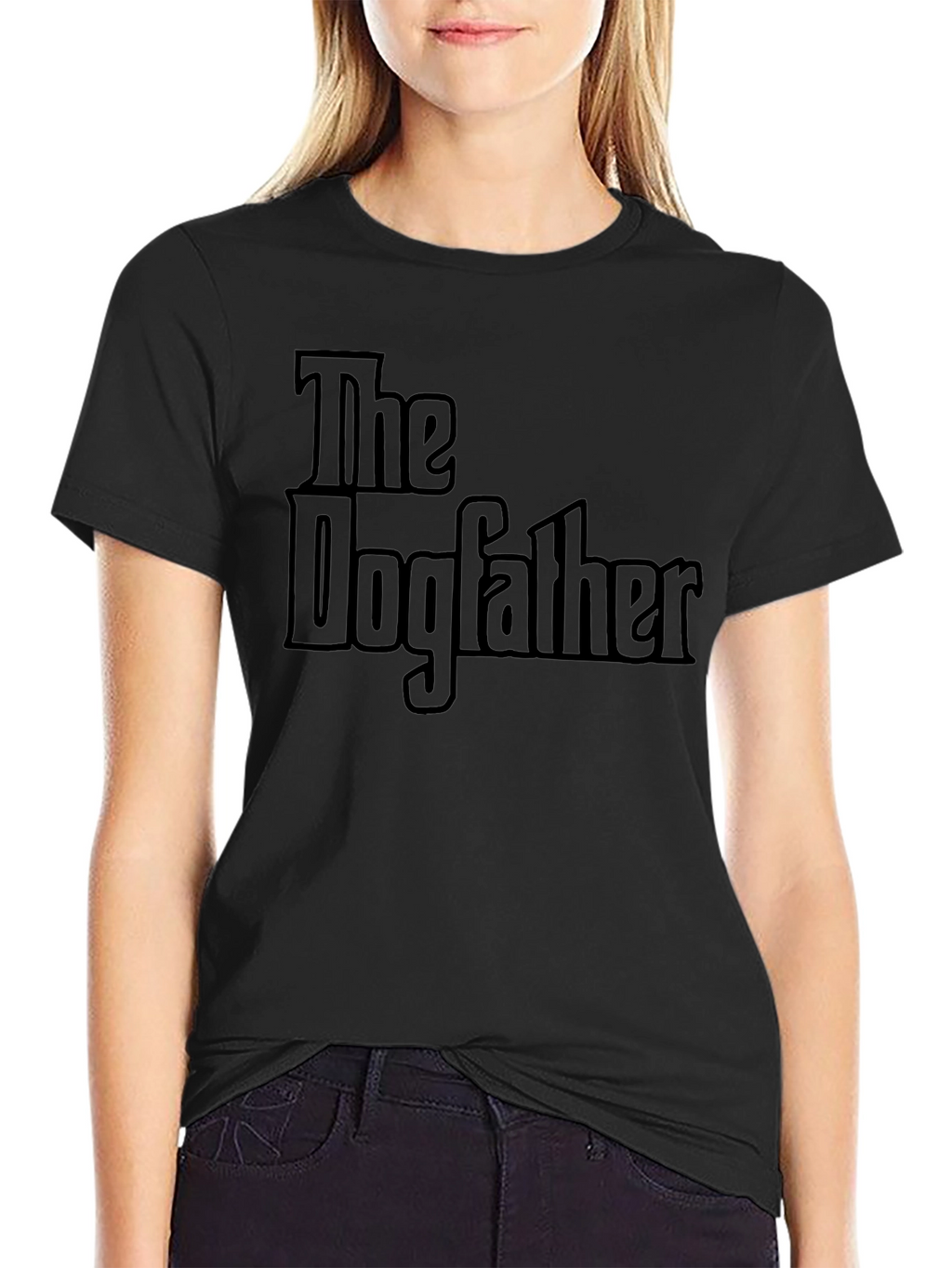 The Dogfather T-Shirt - Black