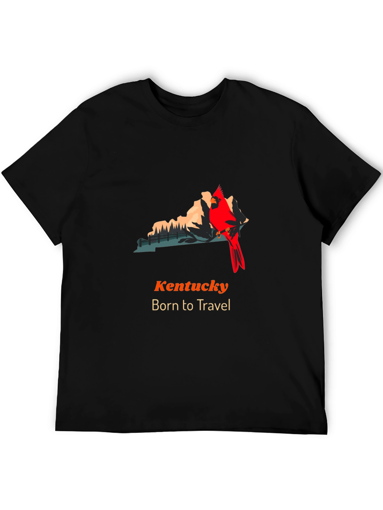 Kentucky Born to Travel Graphic Tee