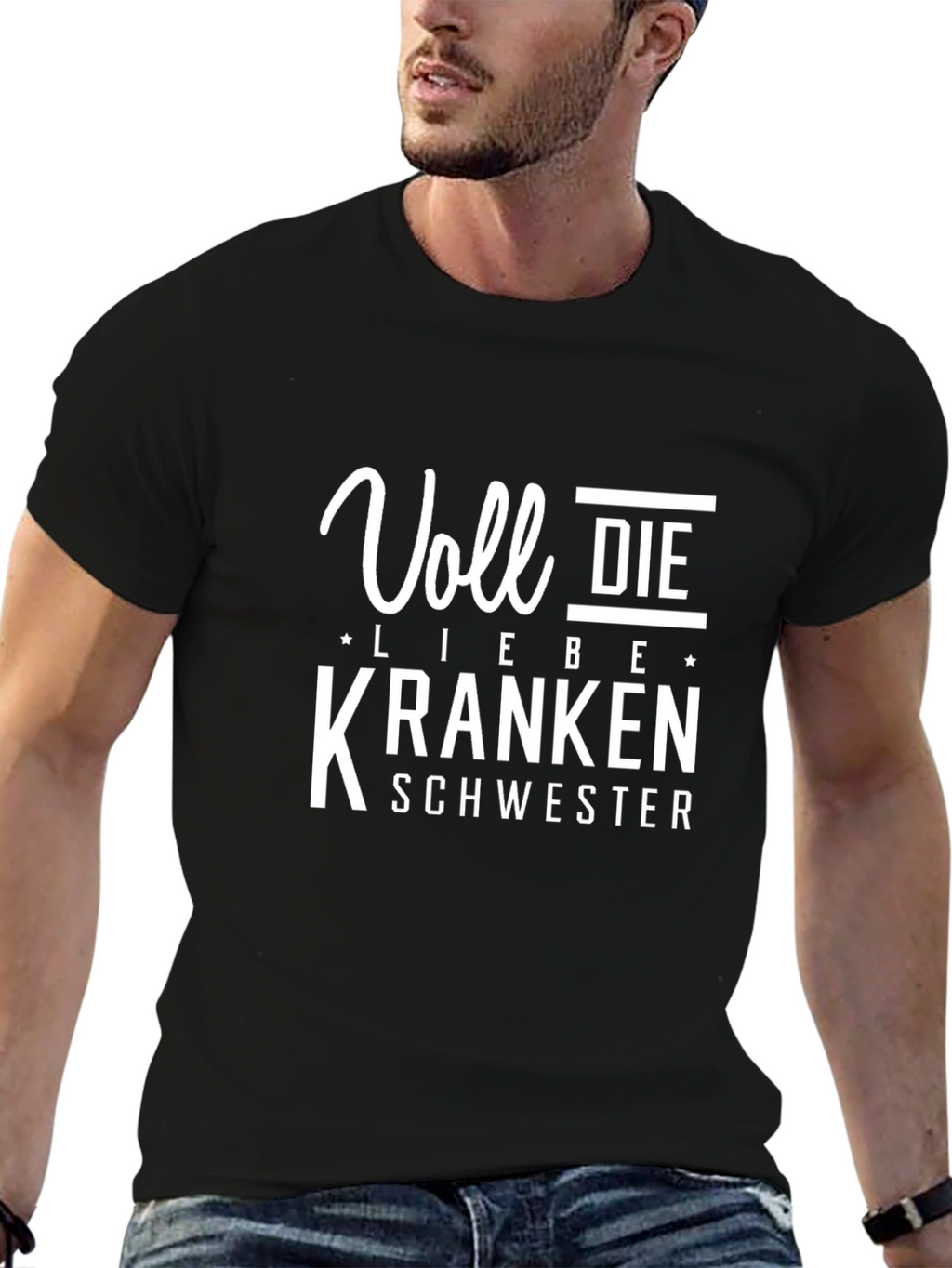 Funny Nurse Shirt - Voll Die Liebe Krankenschwester T-Shirt