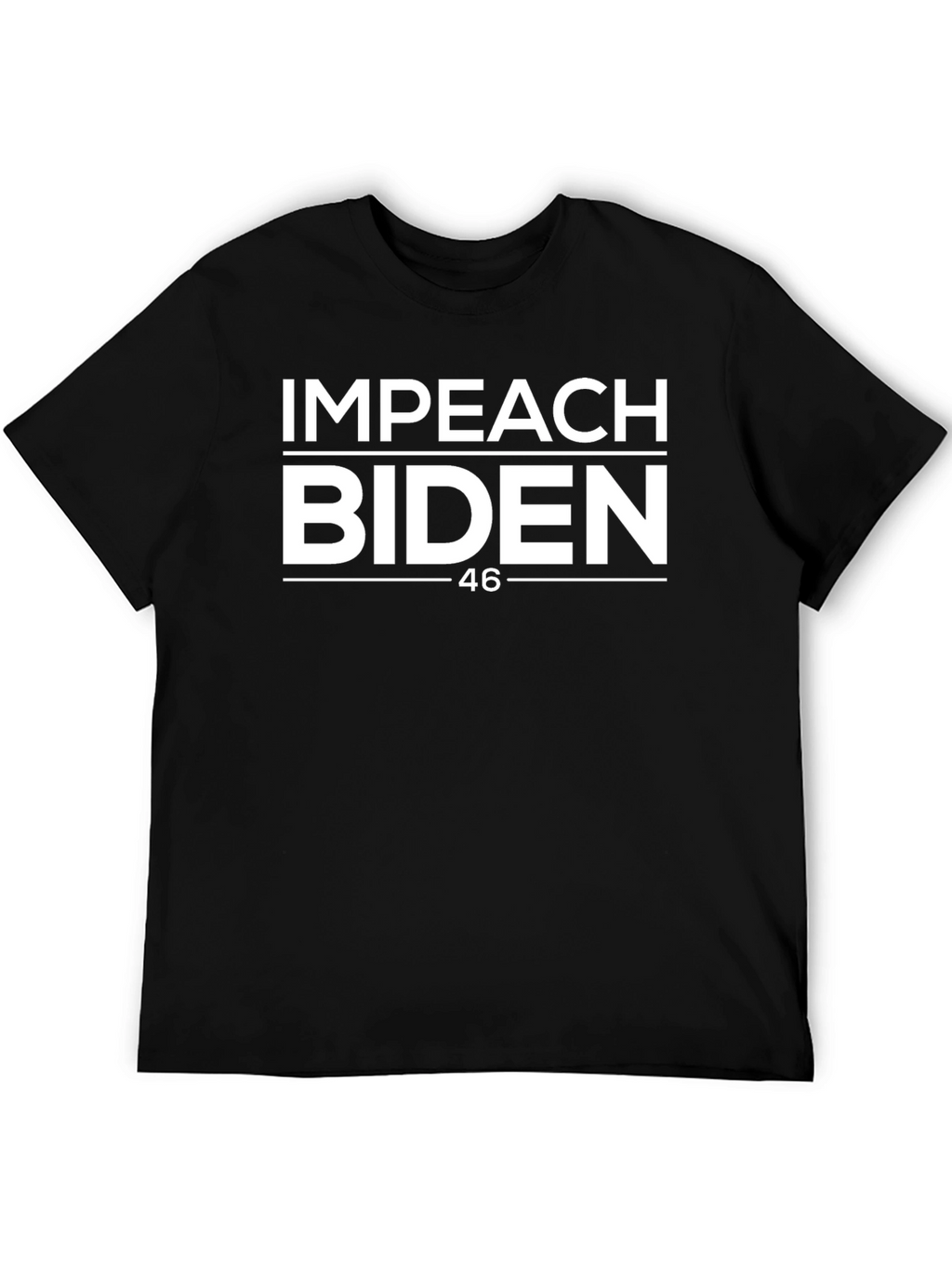 Impeach Biden 46 T-Shirt - Political Statement Tee