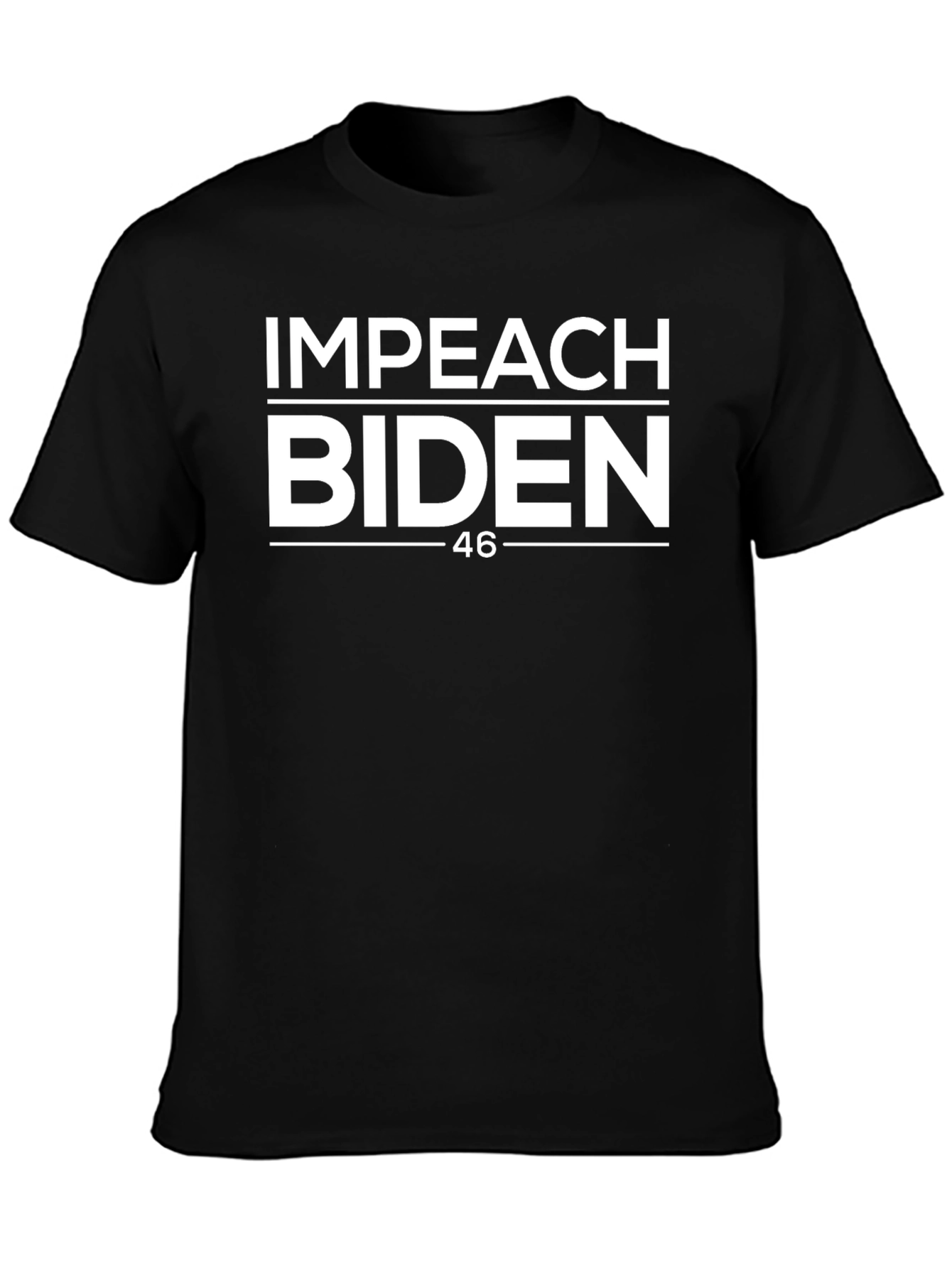 Impeach Biden 46 T-Shirt - Political Statement Tee