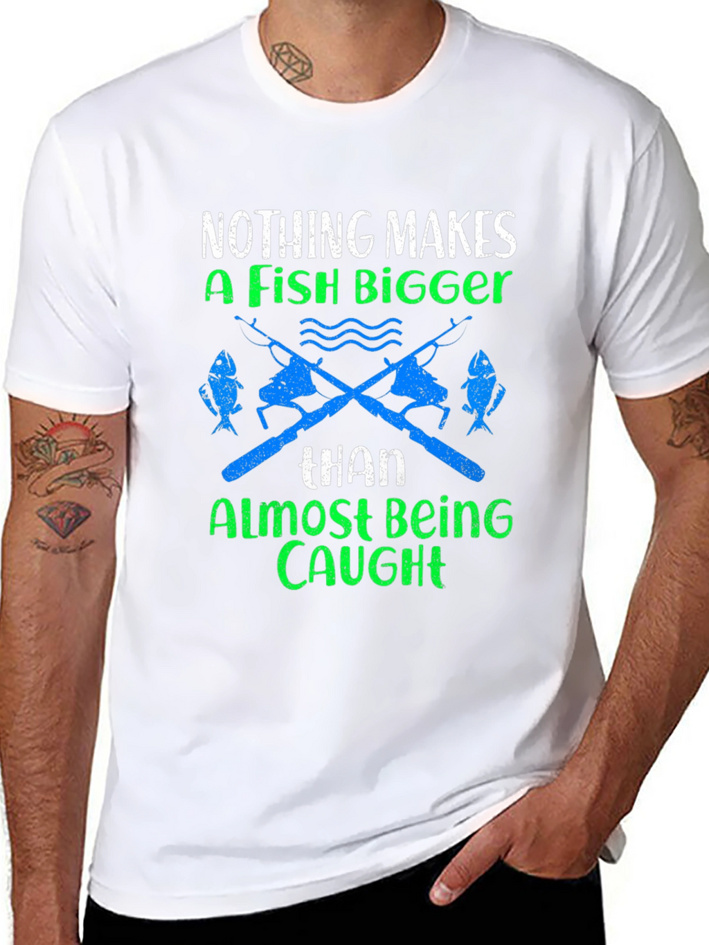 Fishing Humor Graphic T-Shirt