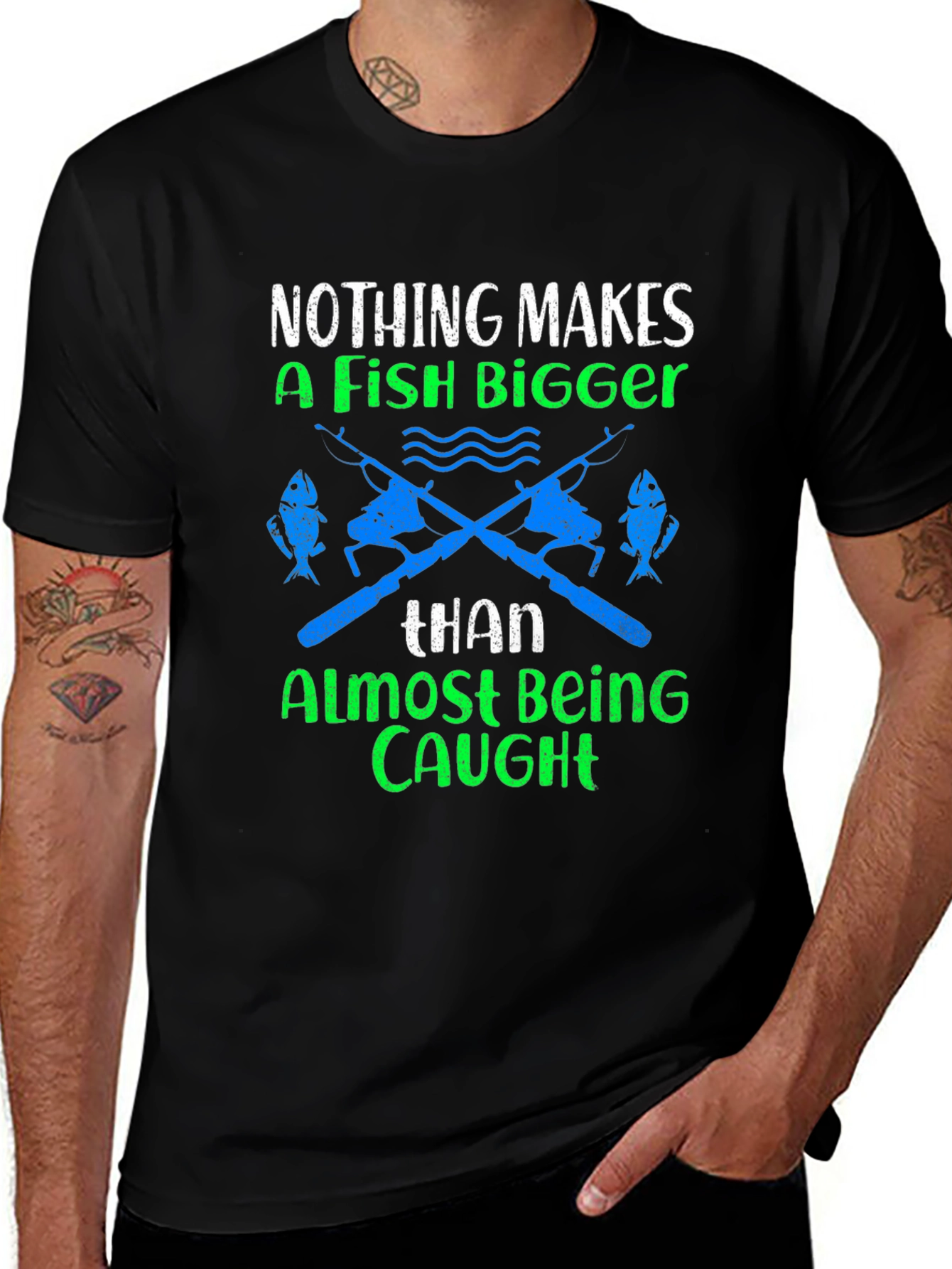 Fishing Humor Graphic T-Shirt
