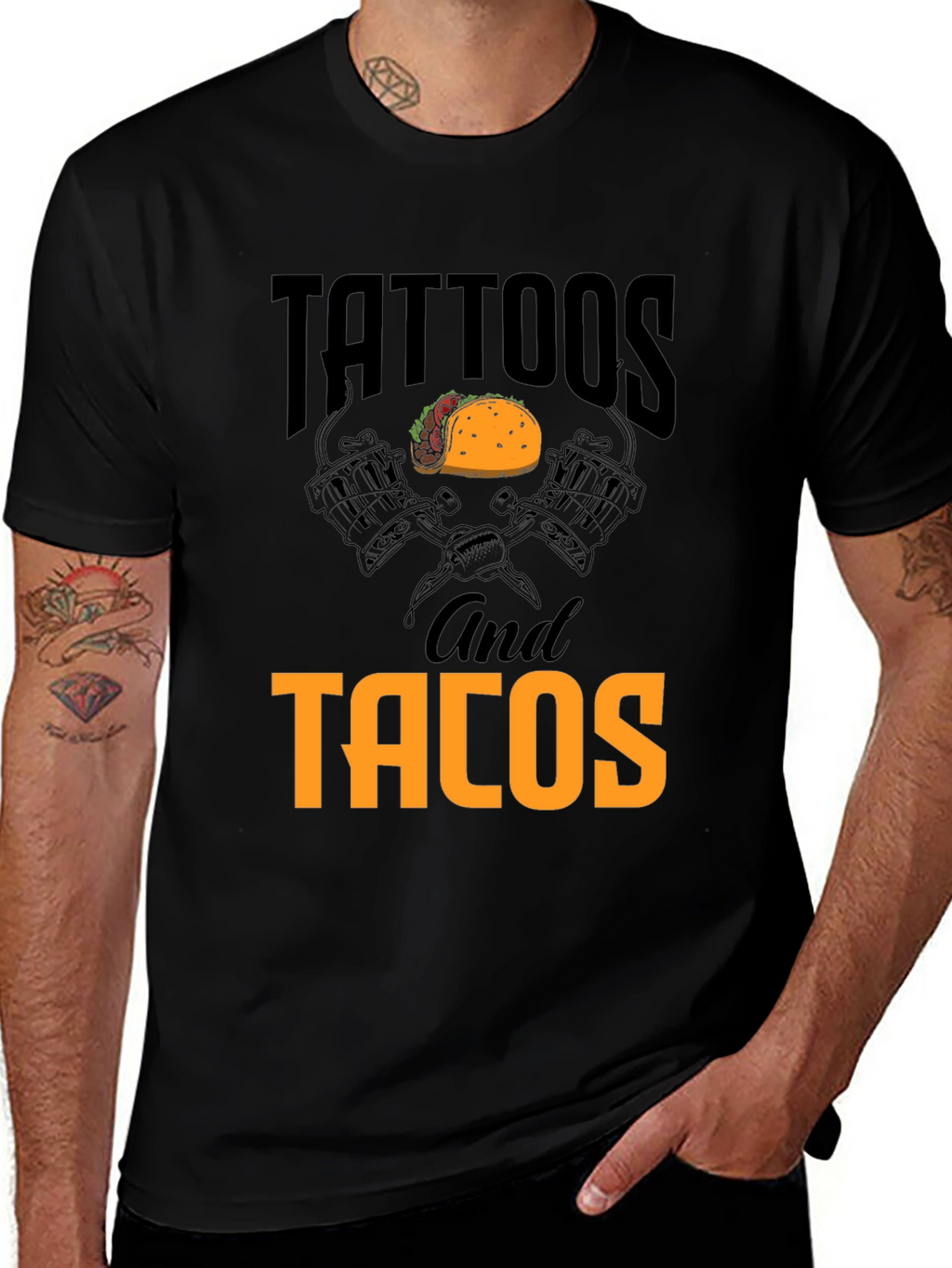 Tattoos and Tacos Graphic Tee